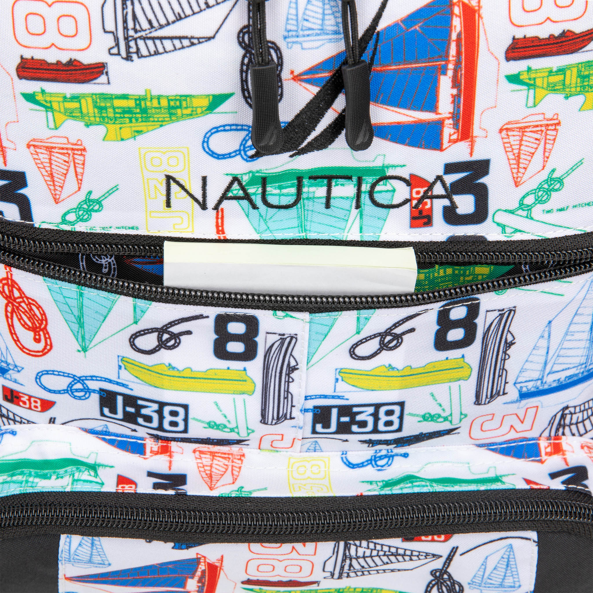 Nautica Kids Backpack | Sailboats | 16" Tall