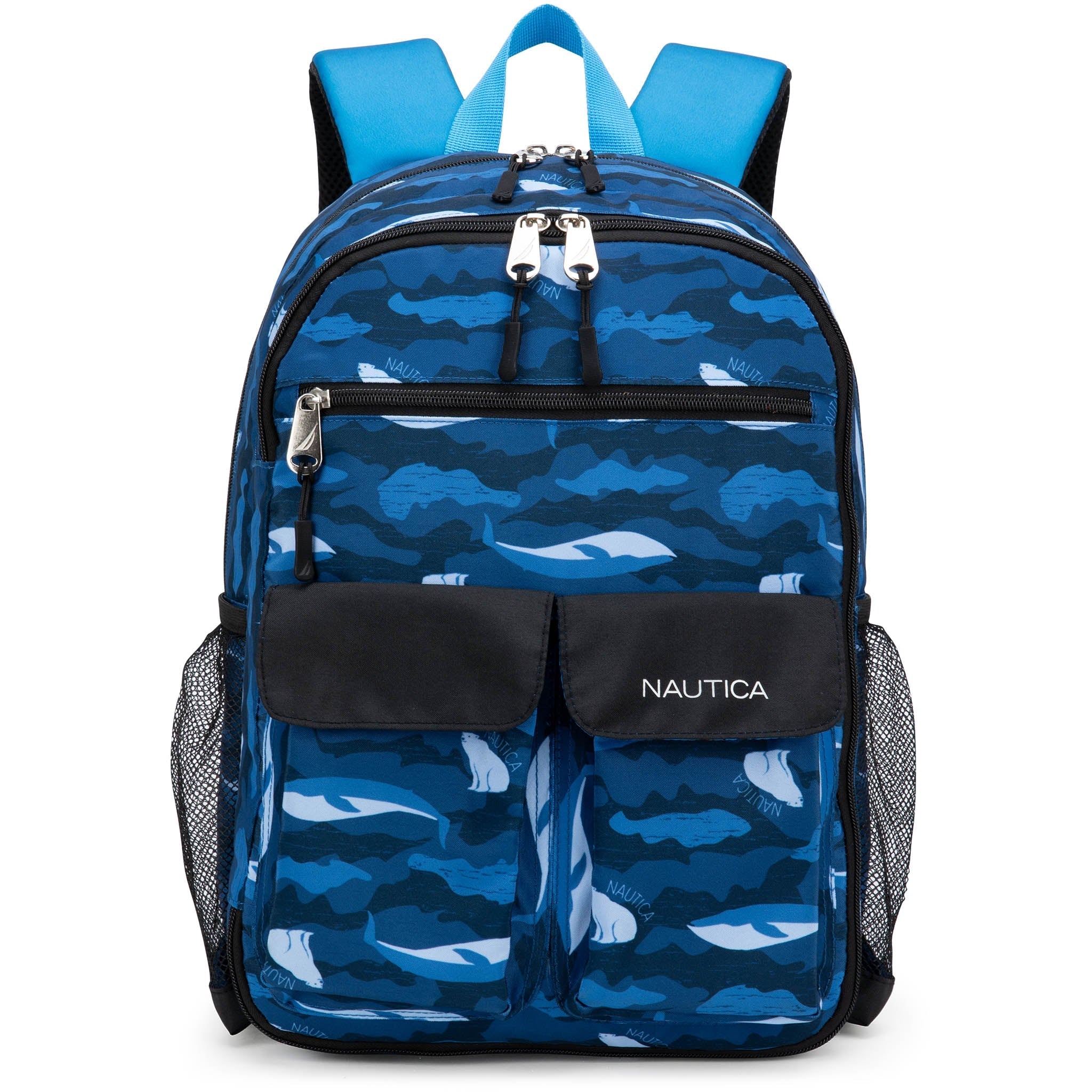 Nautica Kids Backpack | 16" Tall | Polar Camo