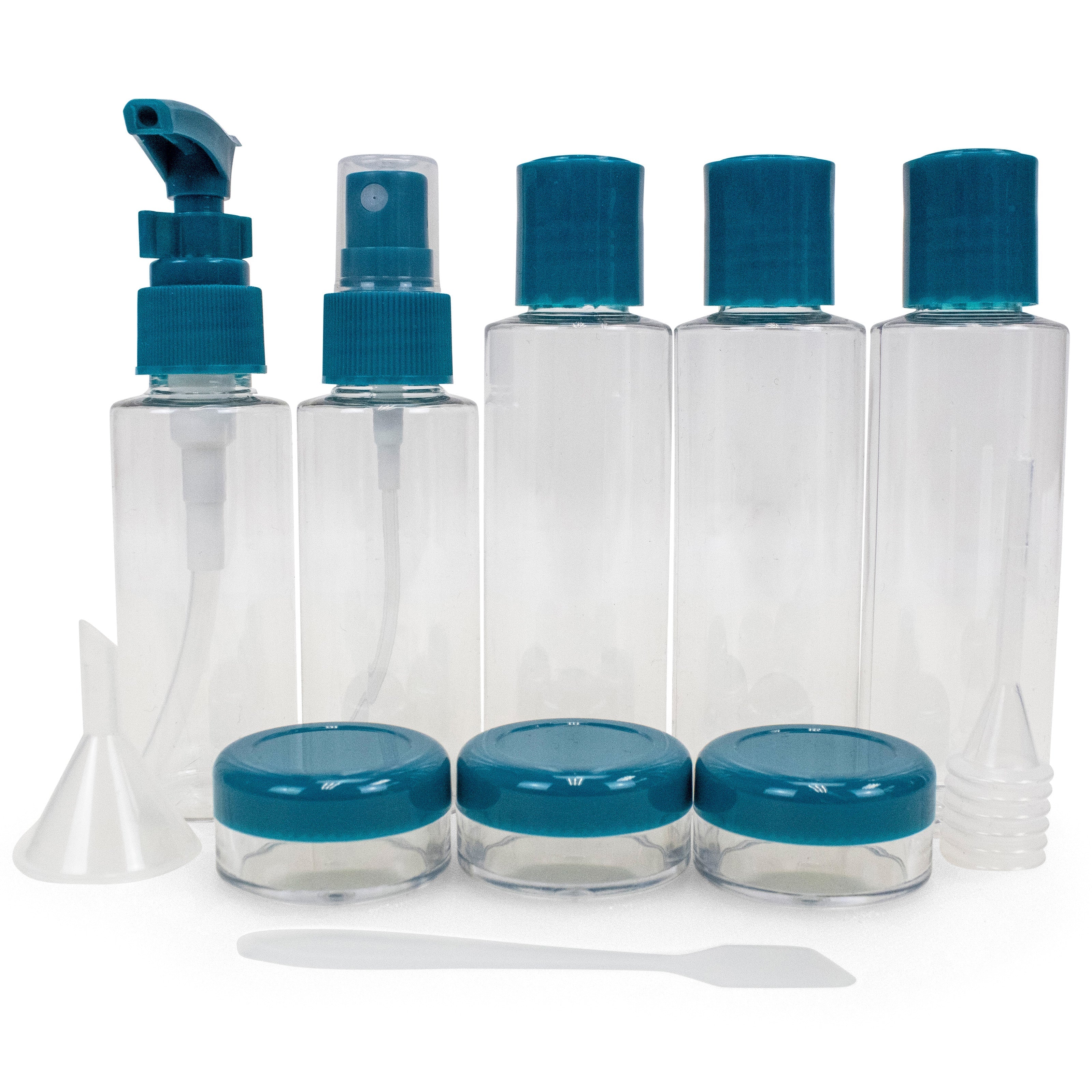Essence Juego de botellas de 12 piezas aprobado por la TSA