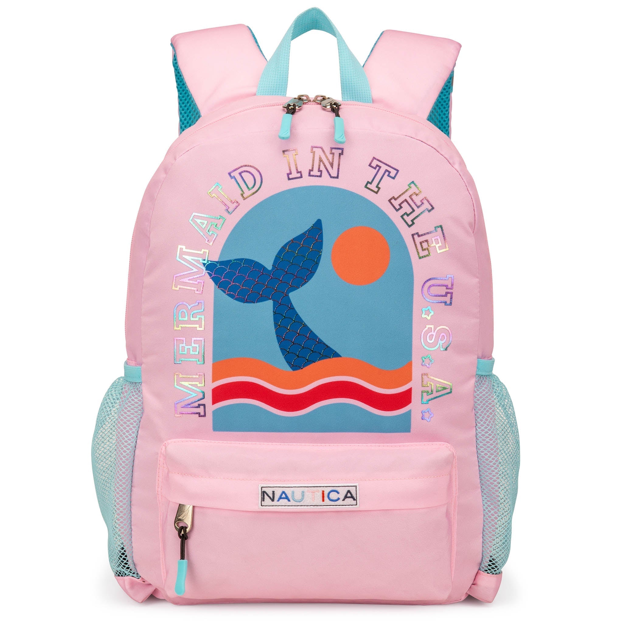 Kids Backpack | 16" Tall | Mermaid Tail
