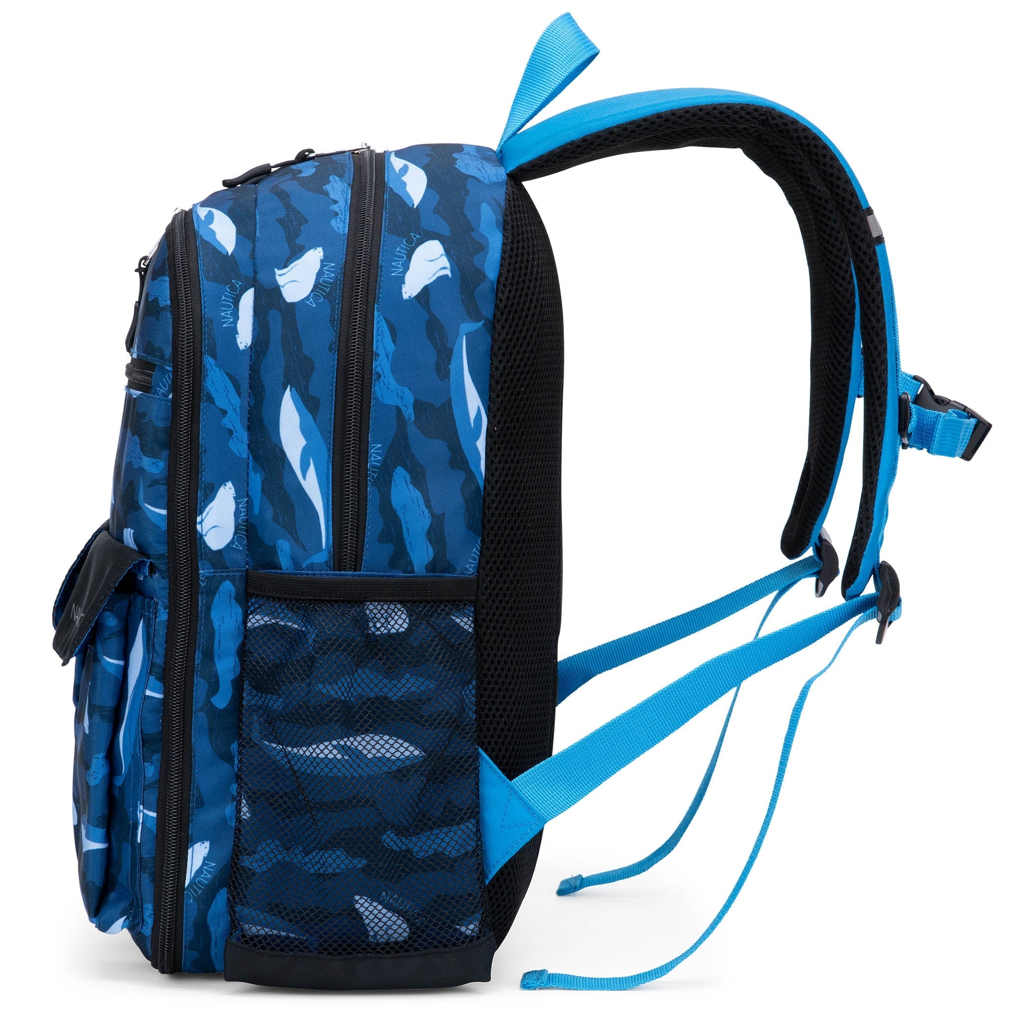 Nautica Kids Backpack | 16" Tall | Polar Camo