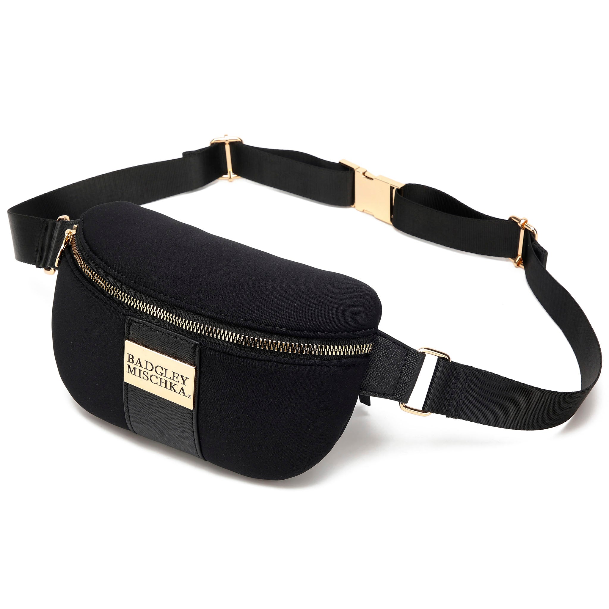 Sage Scuba and Vegan Leather Belt Bag | Sling