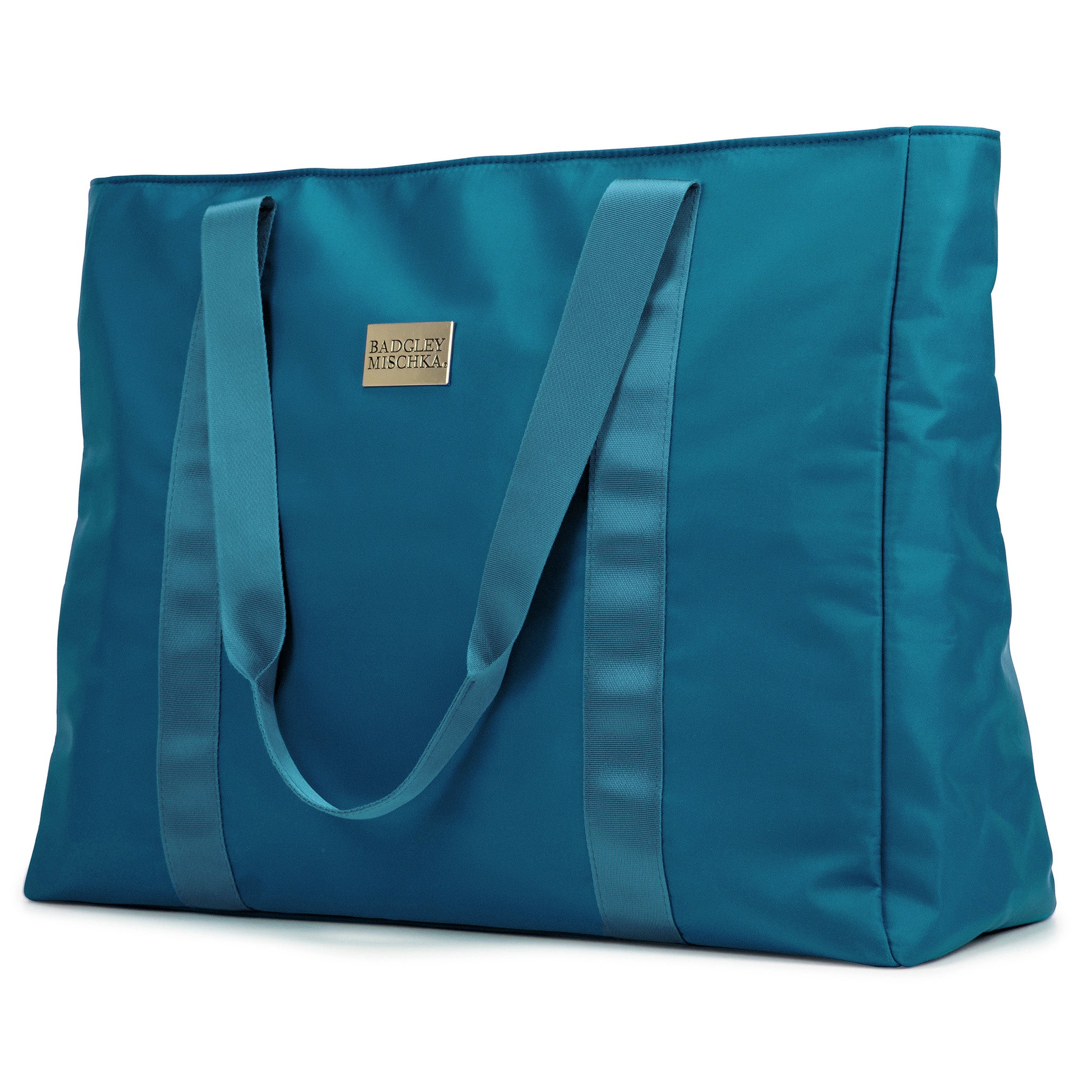 Uncomplicated Nylon Weekender Tote Bag