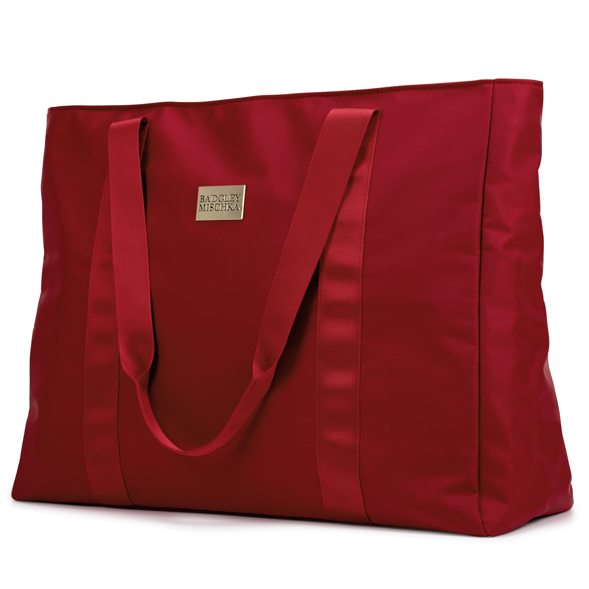 Uncomplicated Nylon Weekender Tote Bag