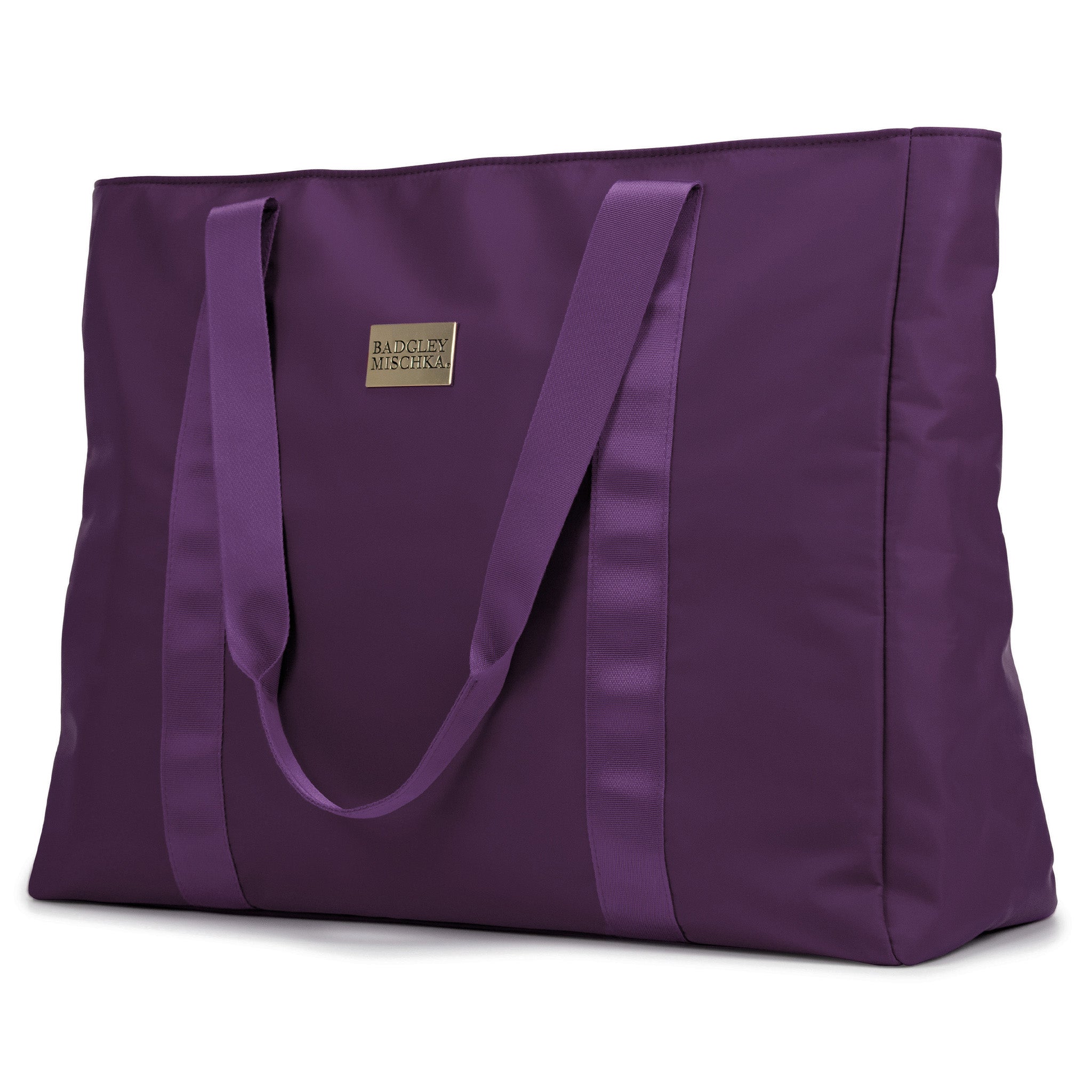 Uncomplicated Nylon Weekender Tote Bag