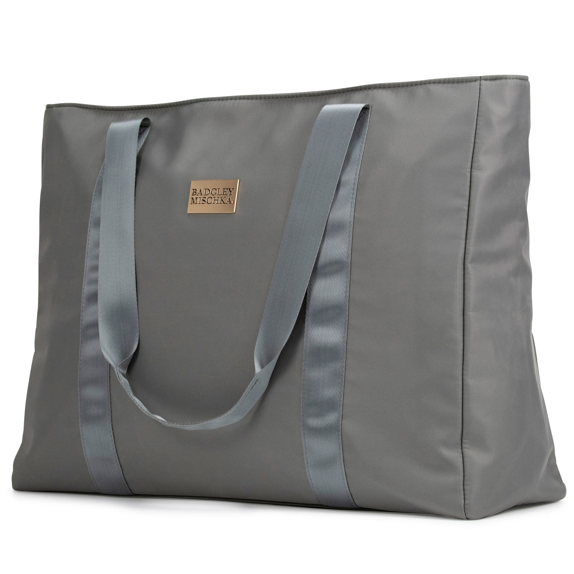 Uncomplicated Nylon Weekender Tote Bag