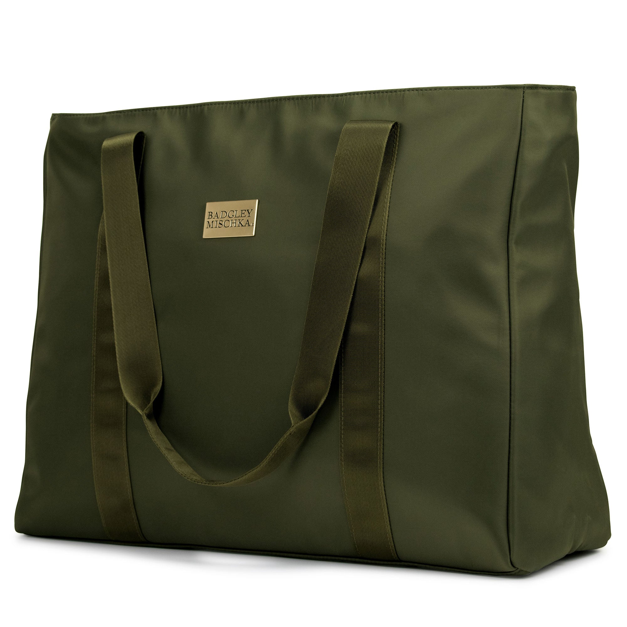 Uncomplicated Nylon Weekender Tote Bag