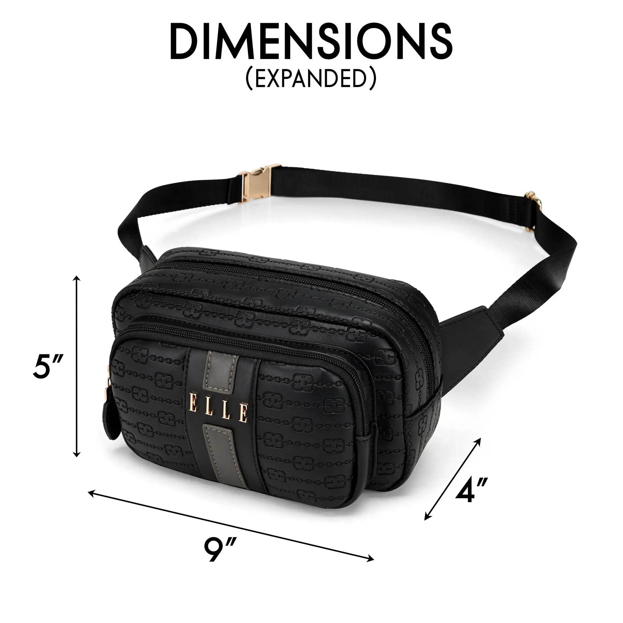 Eleganza Vegan Leather Crossbody Bag