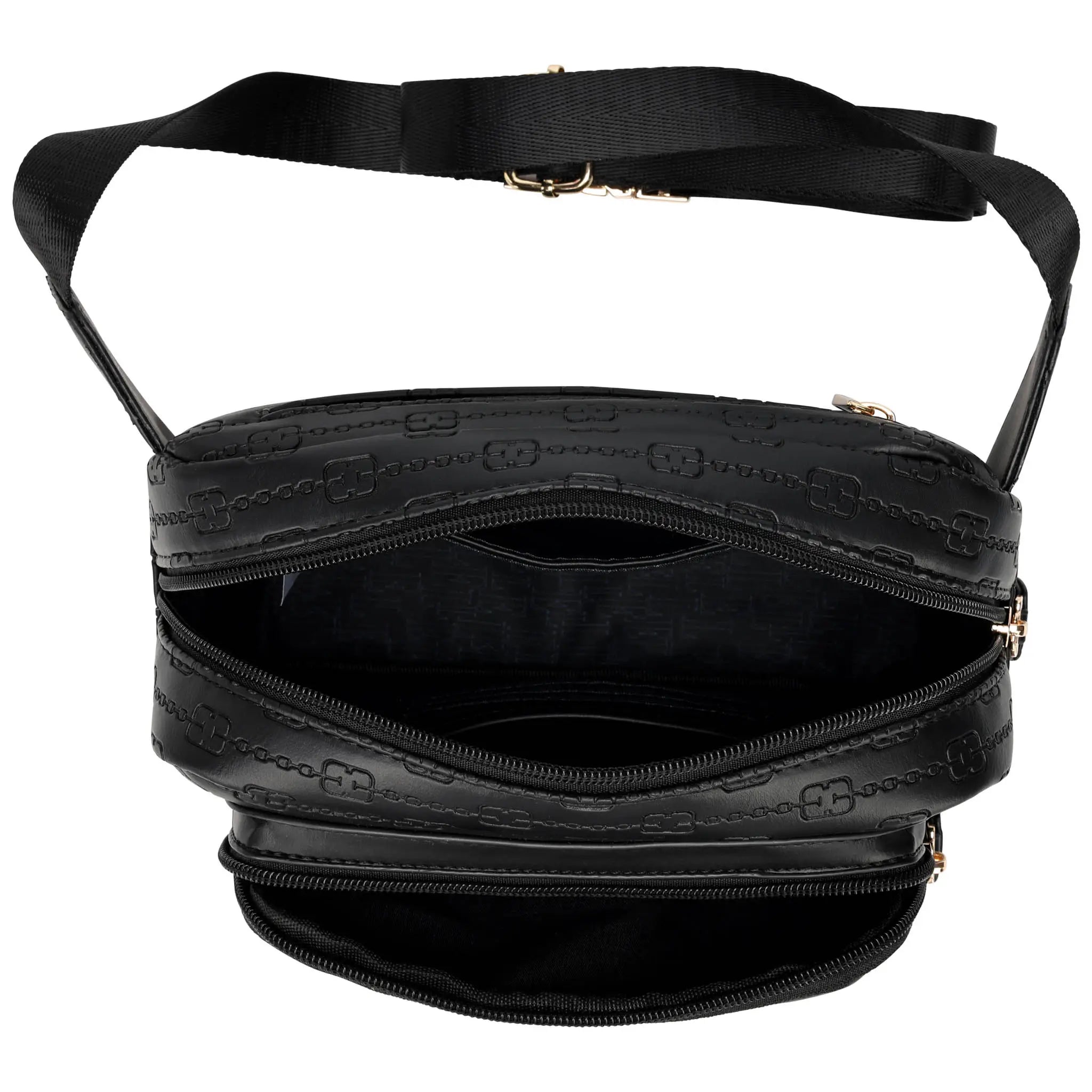 Eleganza Vegan Leather Crossbody Bag