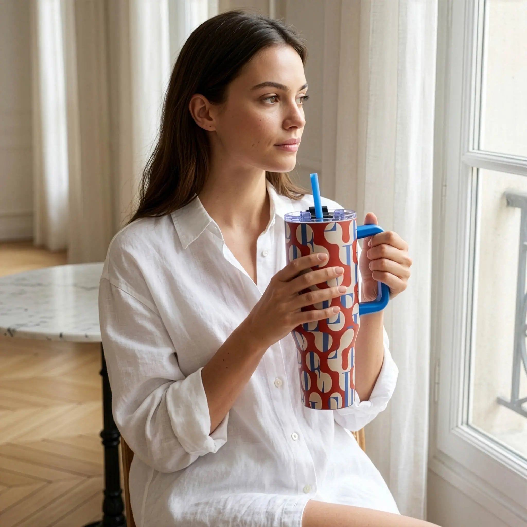 40oz Chic Double Walled Insulated Stainless Steel Tumbler