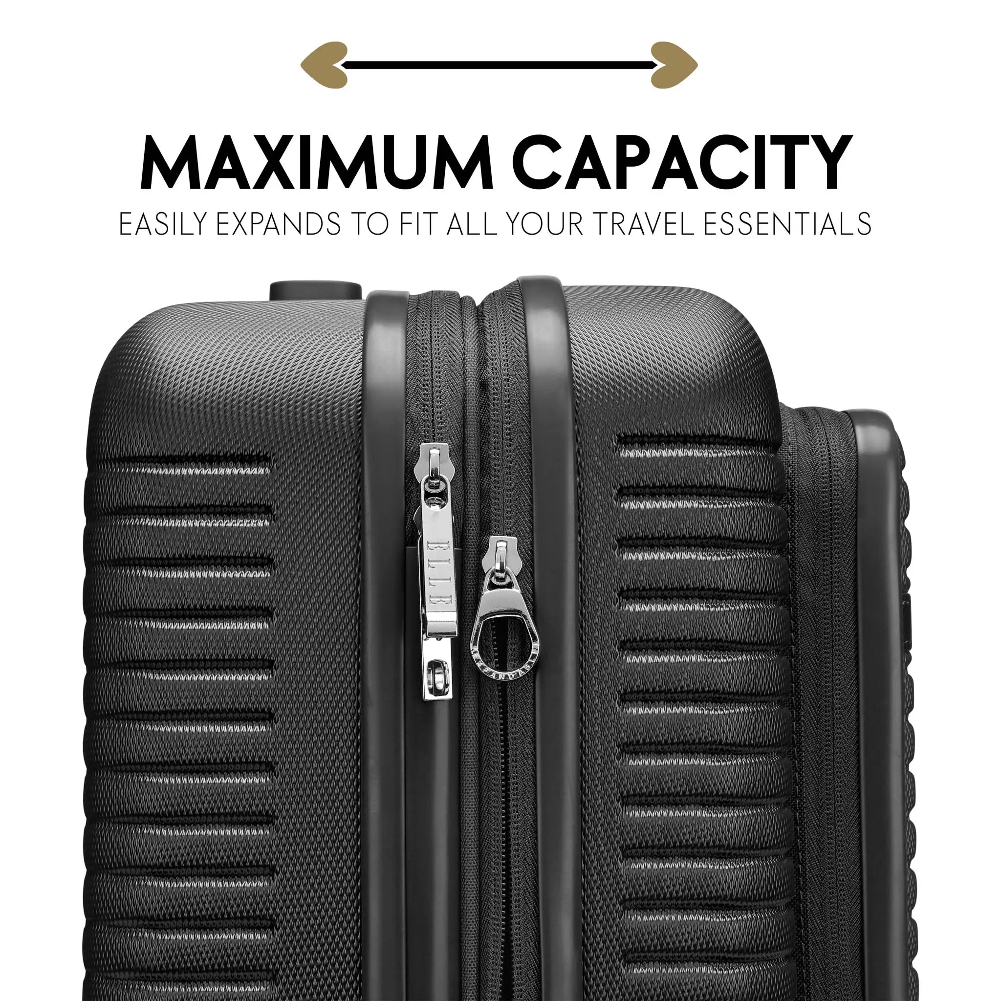 ELLE 20" Expandable Laptop Carry-on Suitcase