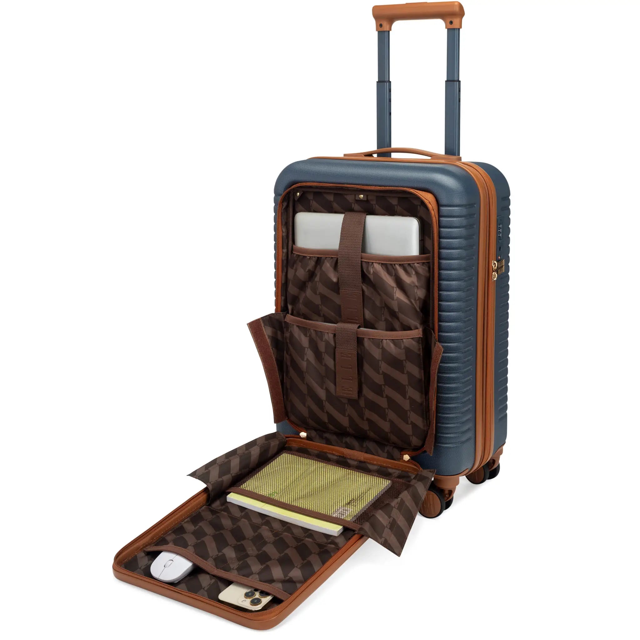 ELLE 20" Expandable Laptop Carry-on Suitcase