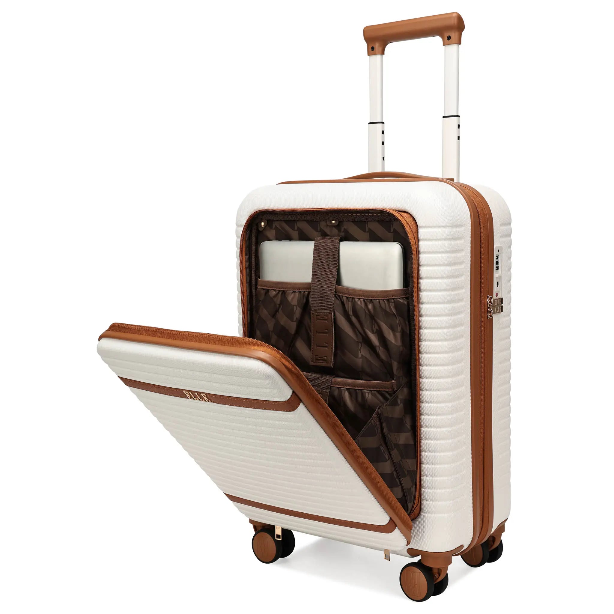 ELLE 20" Expandable Laptop Carry-on Suitcase