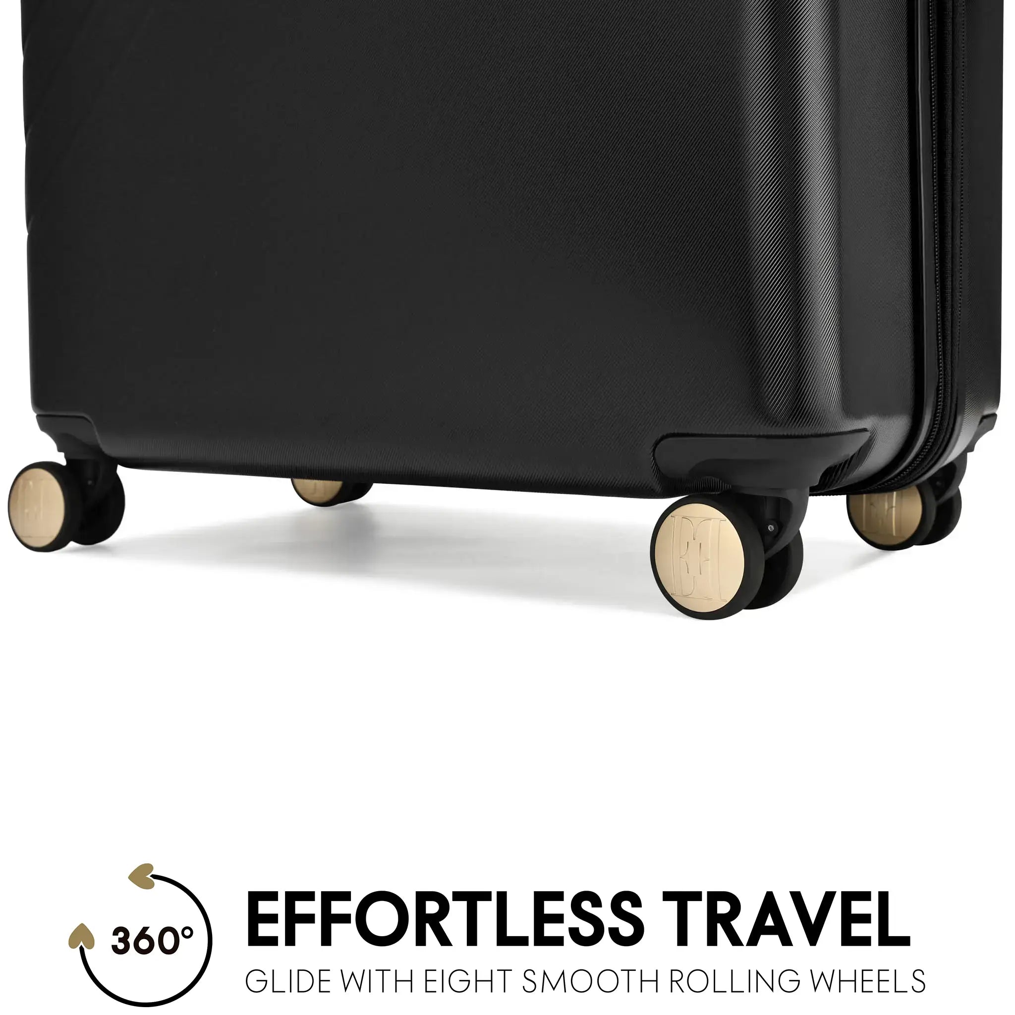 Louvre 2 Piece Expandable Polycarbonate Luggage Set