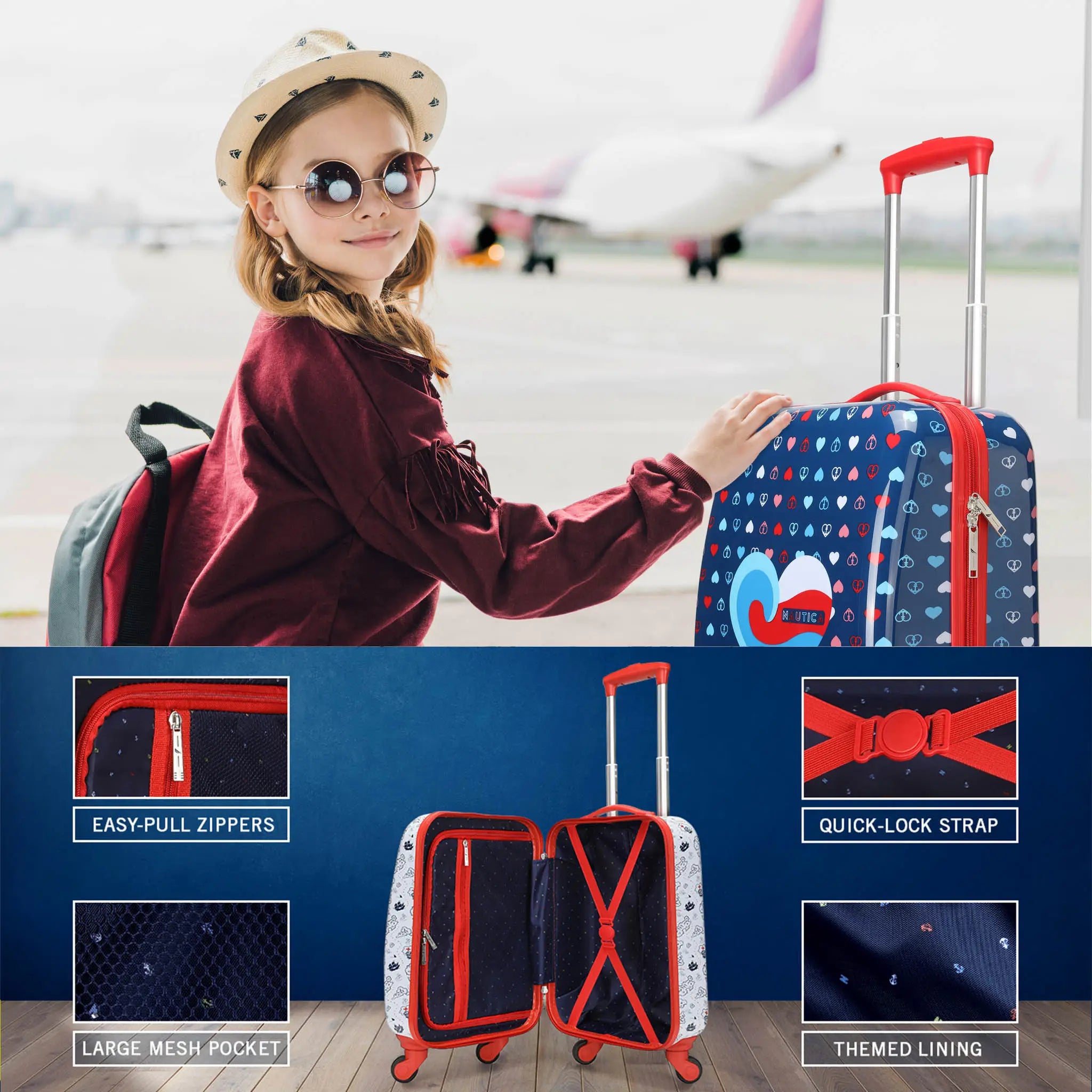 Kids Adventure 18" Carry-on Suitcase