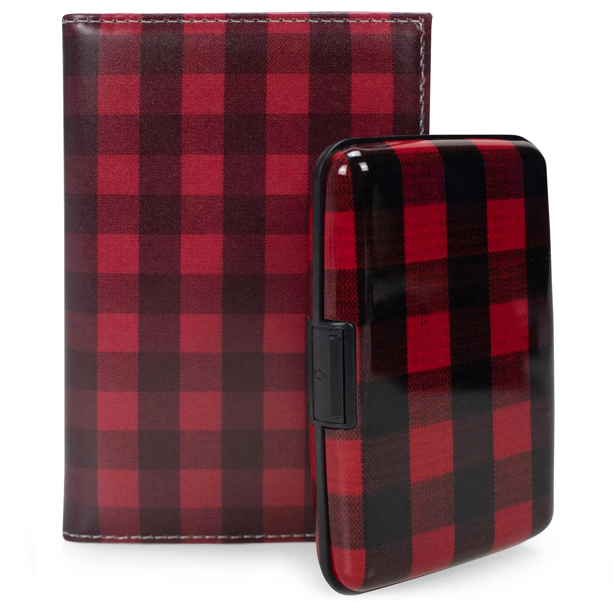 Juego de funda para pasaporte y cartera RFID
