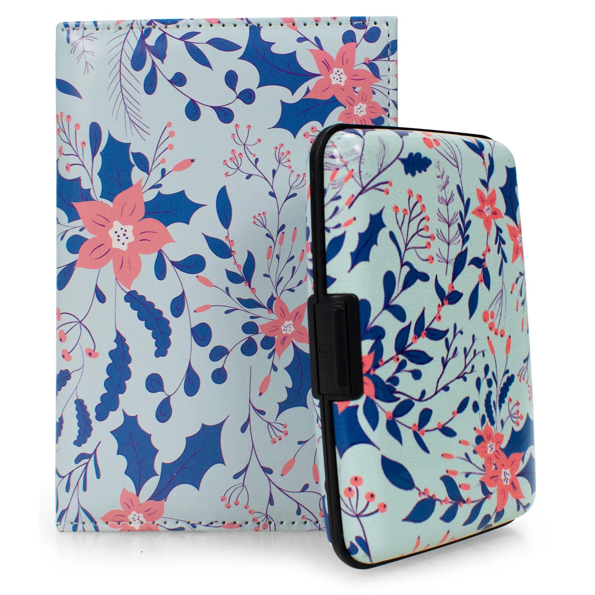 Juego de funda para pasaporte y cartera RFID