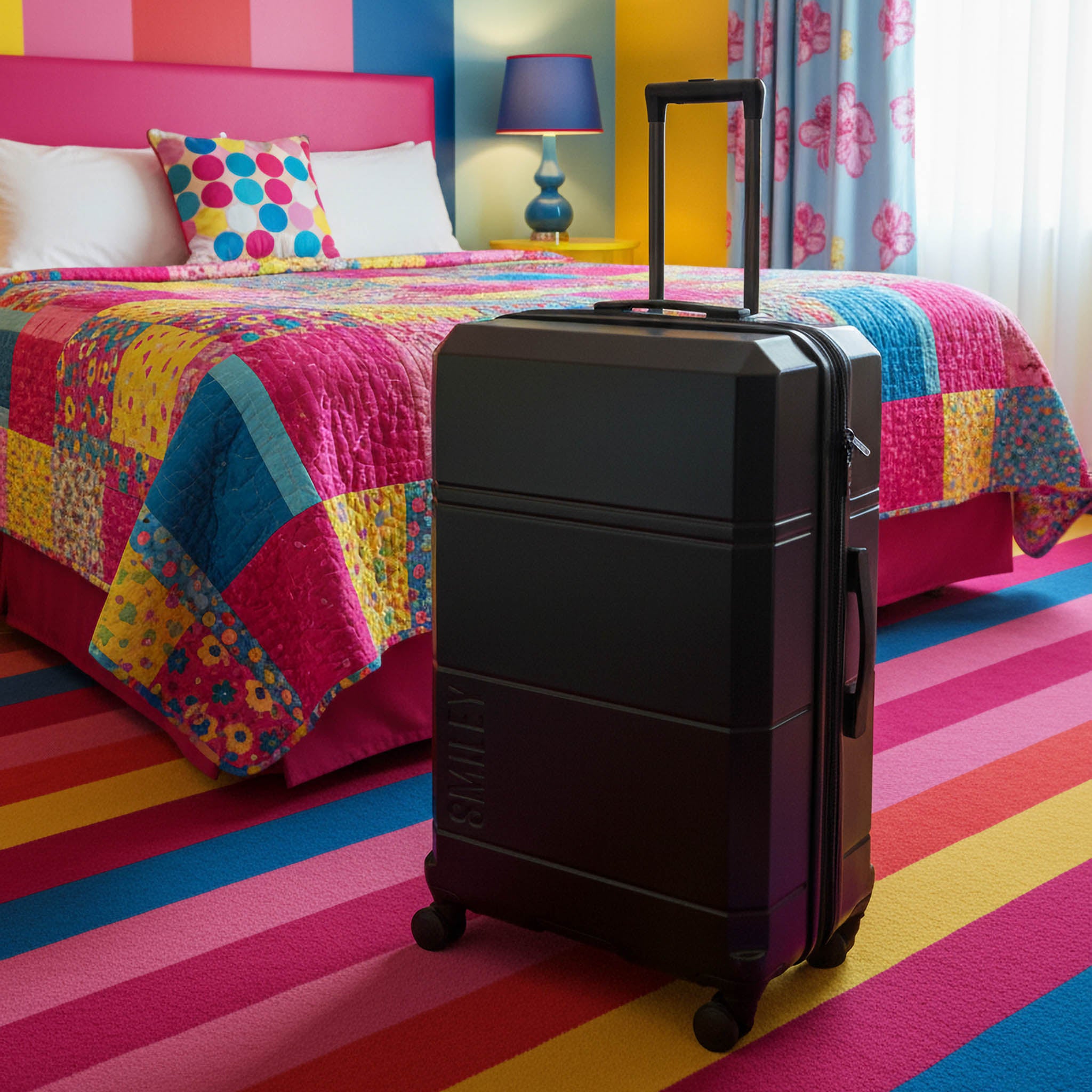 Cheerful Cruiser 3 Piece Expandable Iconic Luggage Set
