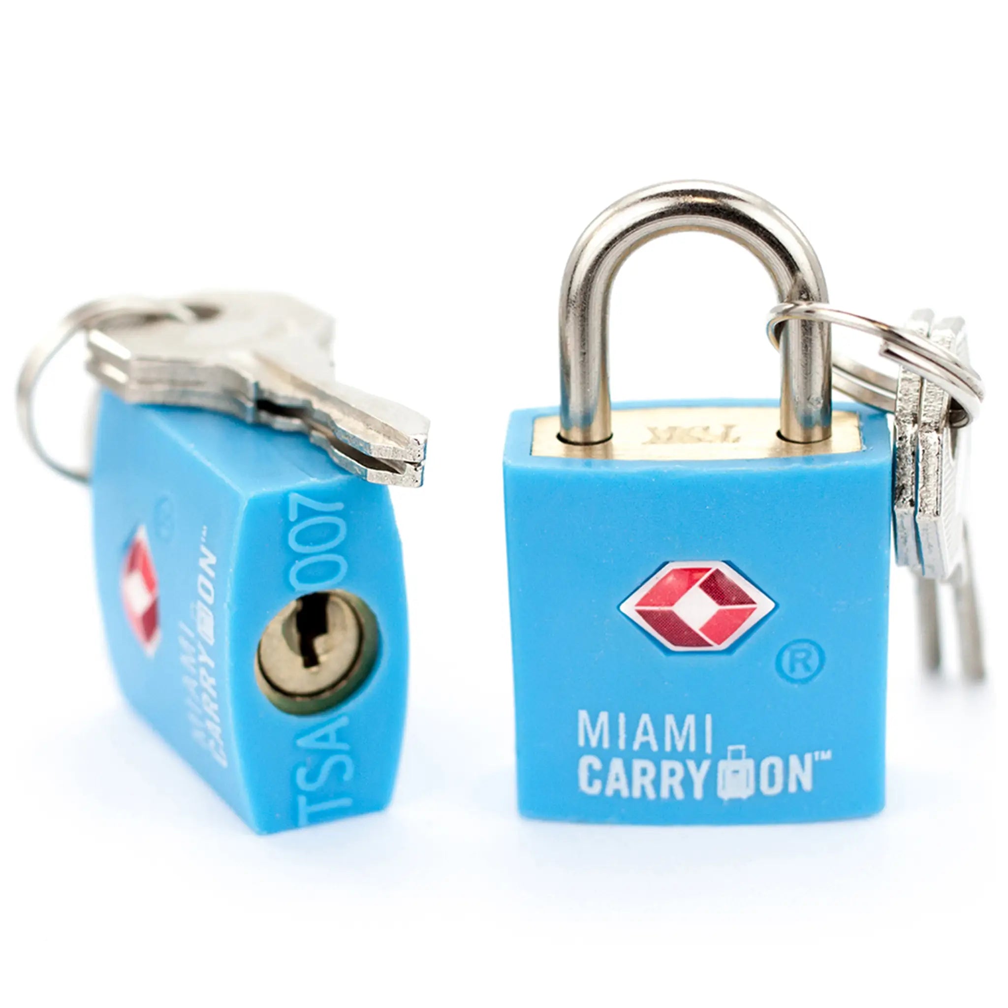 TSA Approved Keyed Padlock 2-Pack