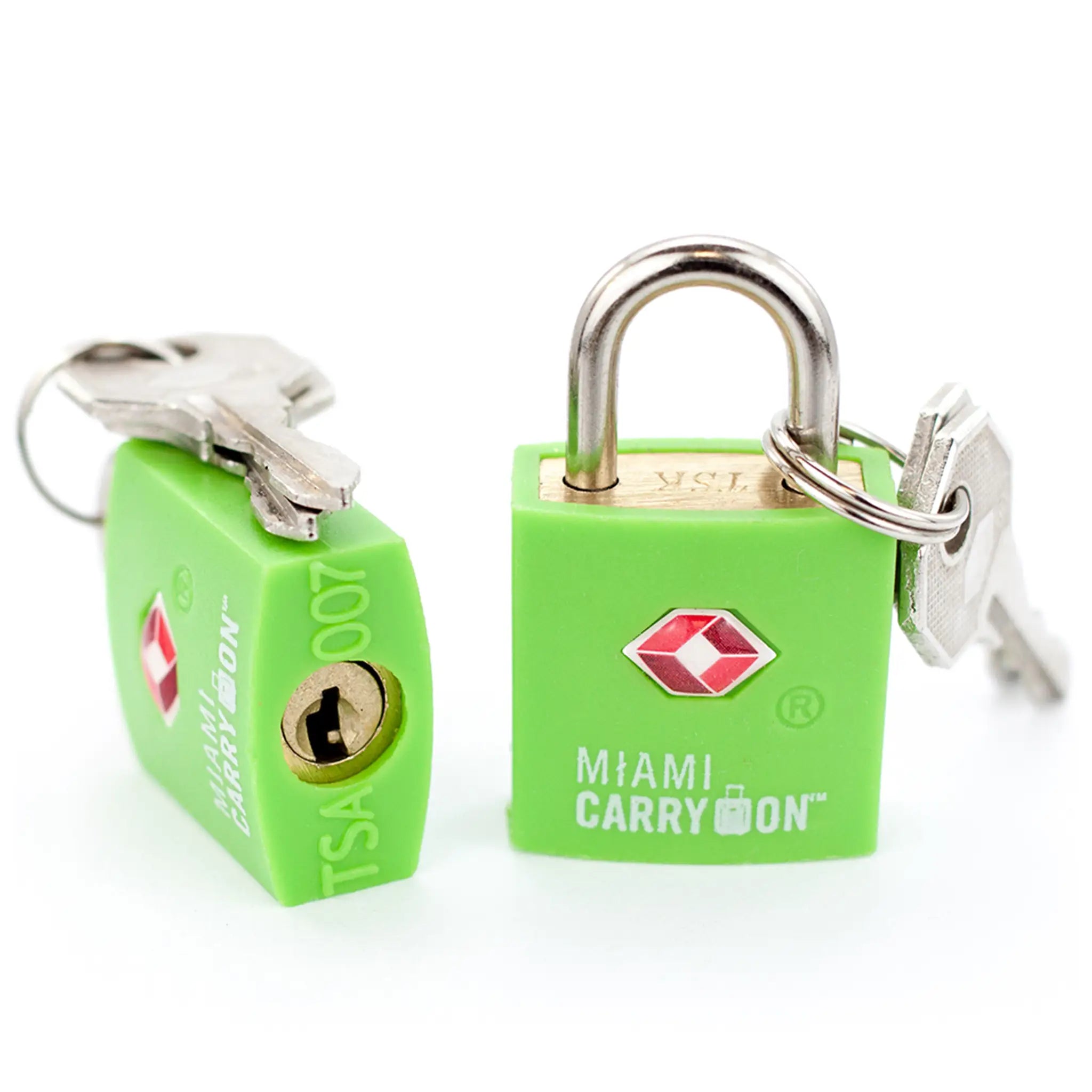 TSA Approved Keyed Padlock 2-Pack