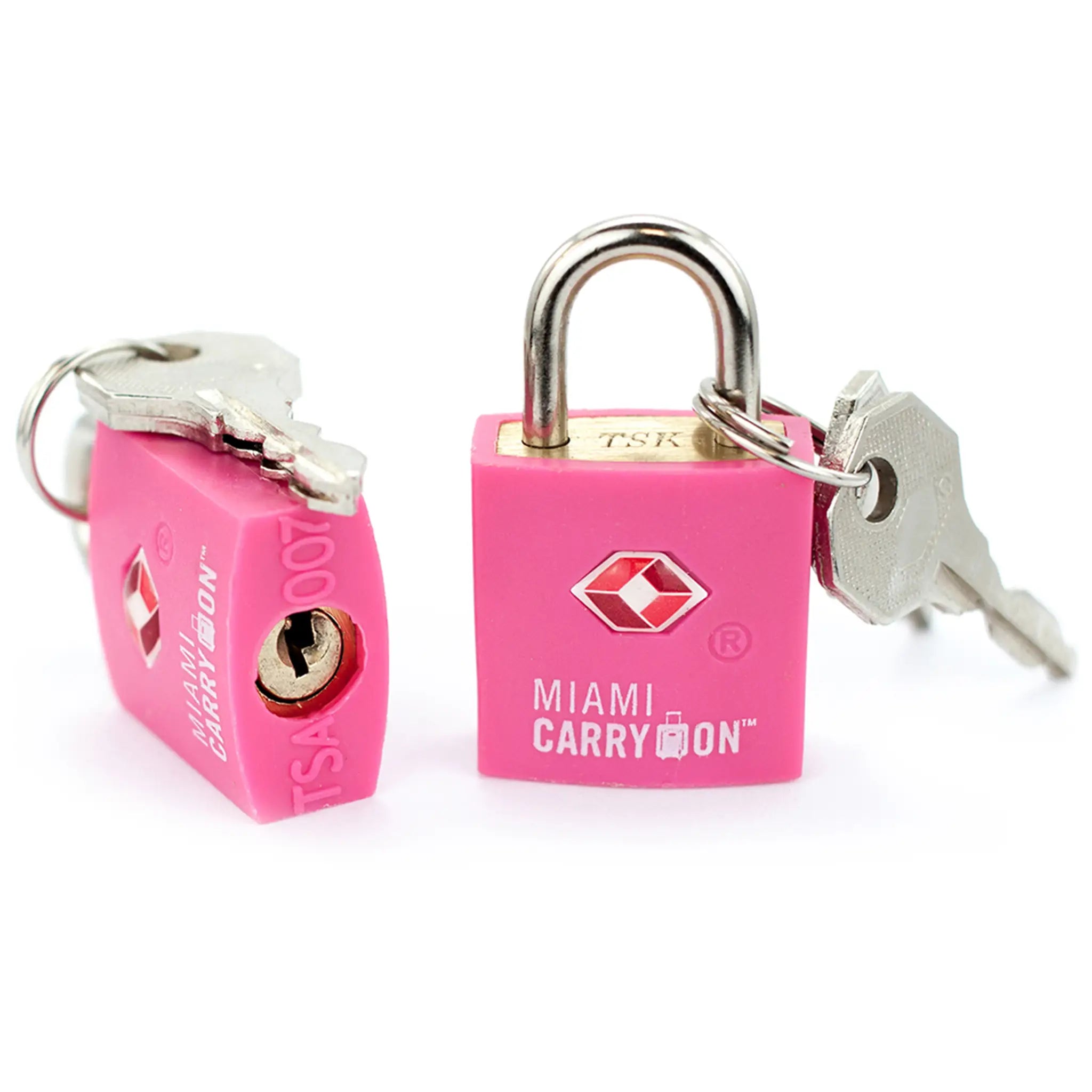 TSA Approved Keyed Padlock 2-Pack