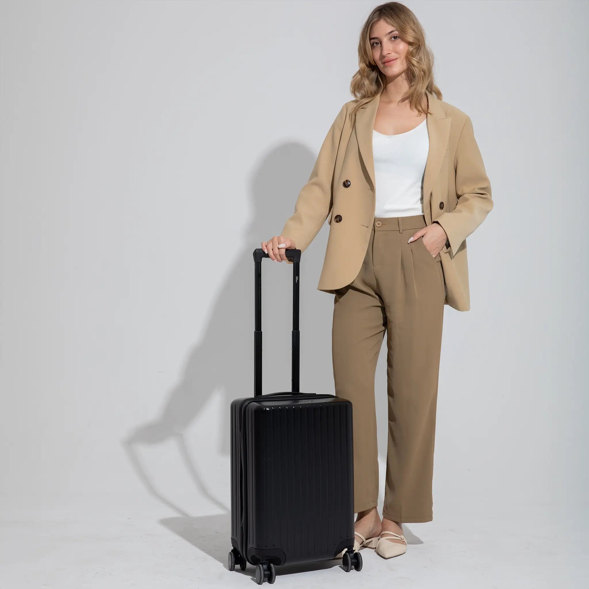 Ocean 20" Polycarbonate Carry-on Suitcase