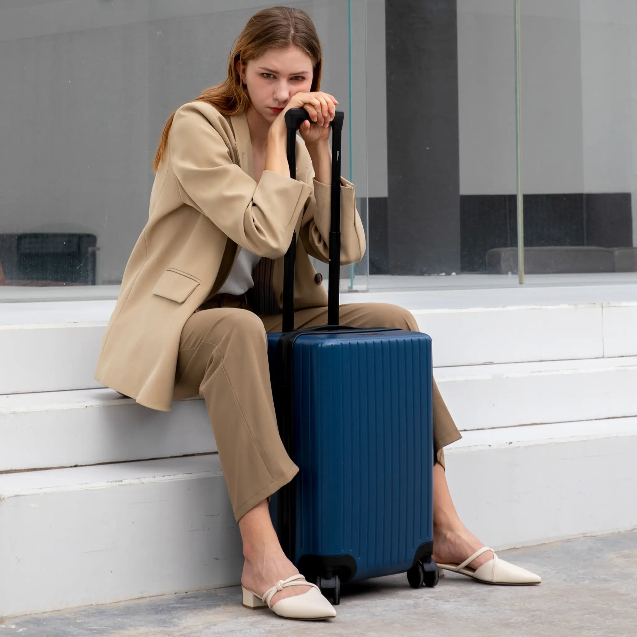 Ocean 20" Polycarbonate Carry-on Suitcase