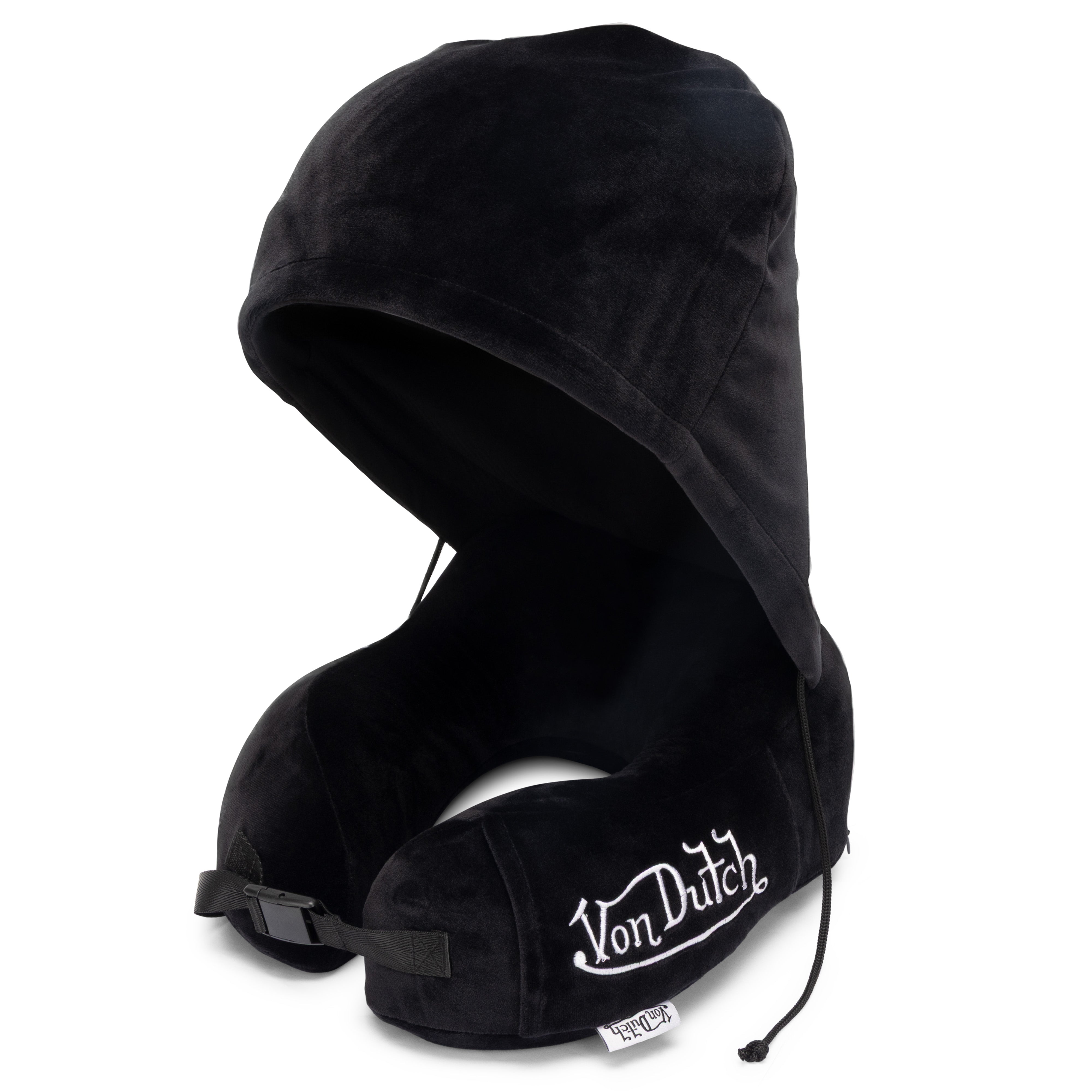 Eyeconic Hooded Ergonomic Memory Foam Travel Neck Pillow