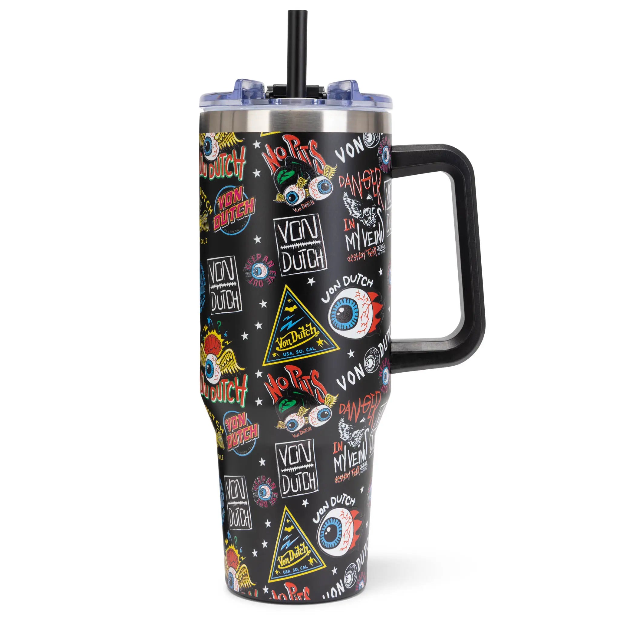 Von Dutch Bold Hydration 40oz Double Walled Insulated Stainless