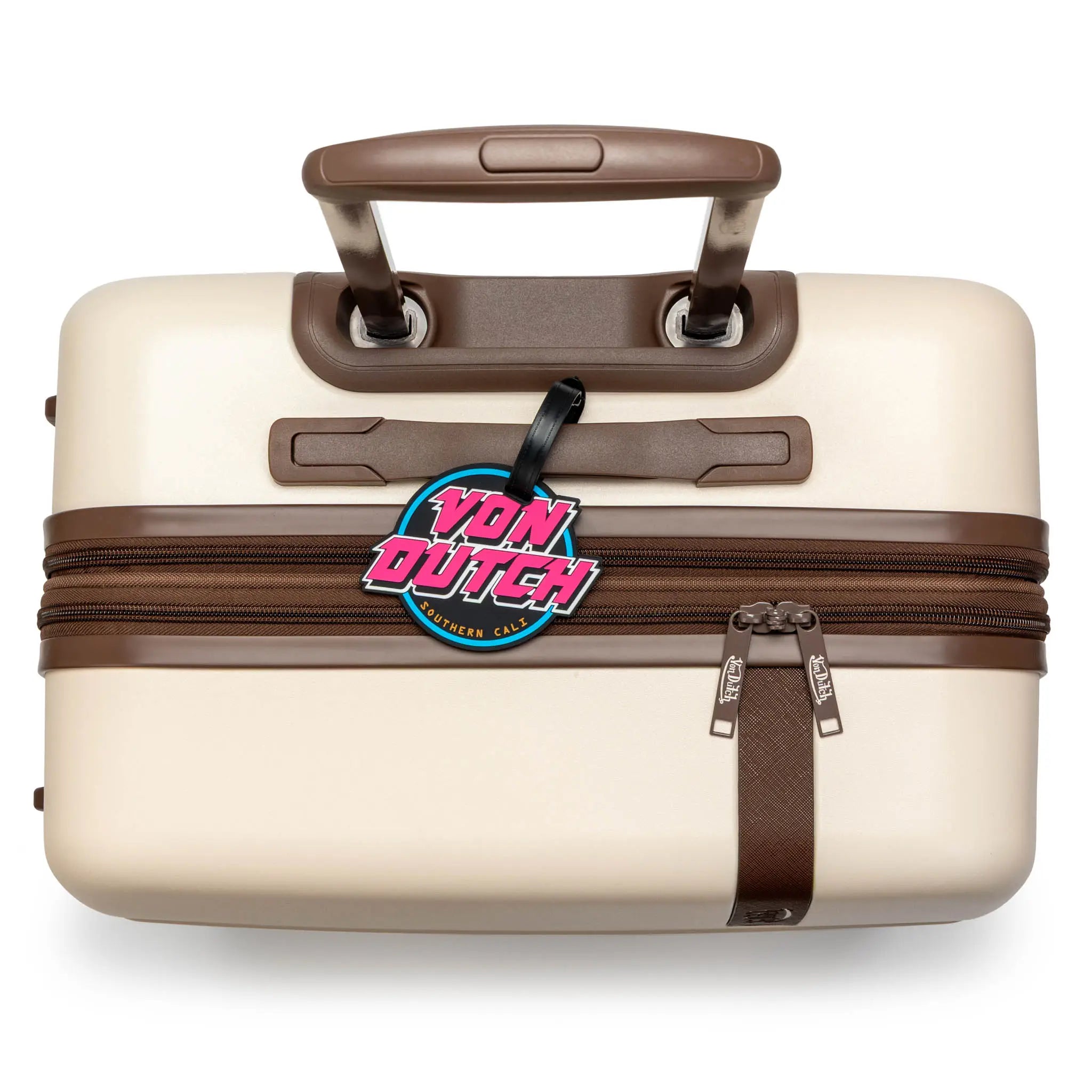 80s Neon 2-Piece Suitcase ID Tag Set with Adjustable Straps