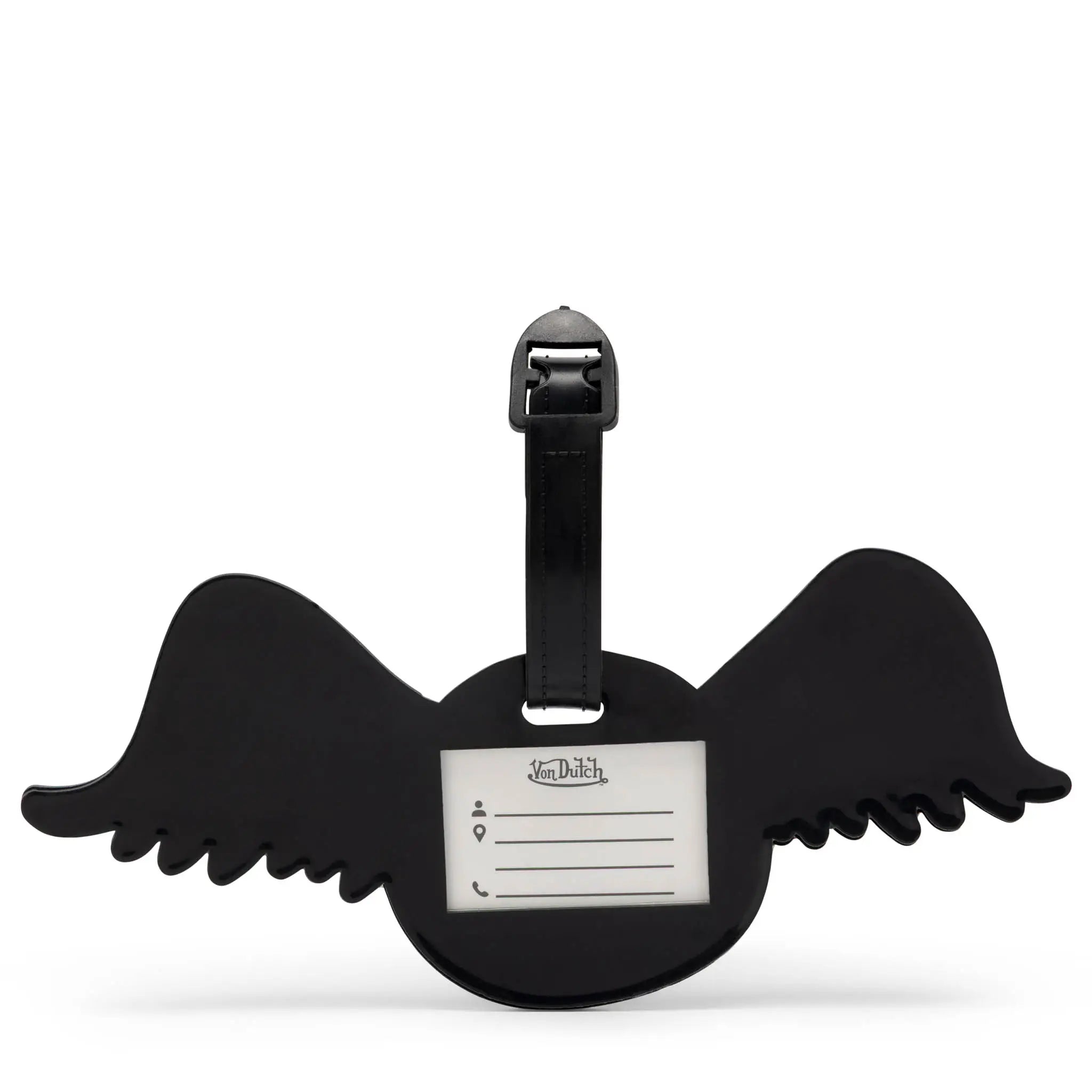 Flying Eyeball 2-Piece Suitcase ID Tag Set with Adjustable Straps