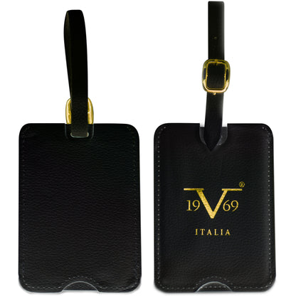 Vegan Leather Luggage Tags Set