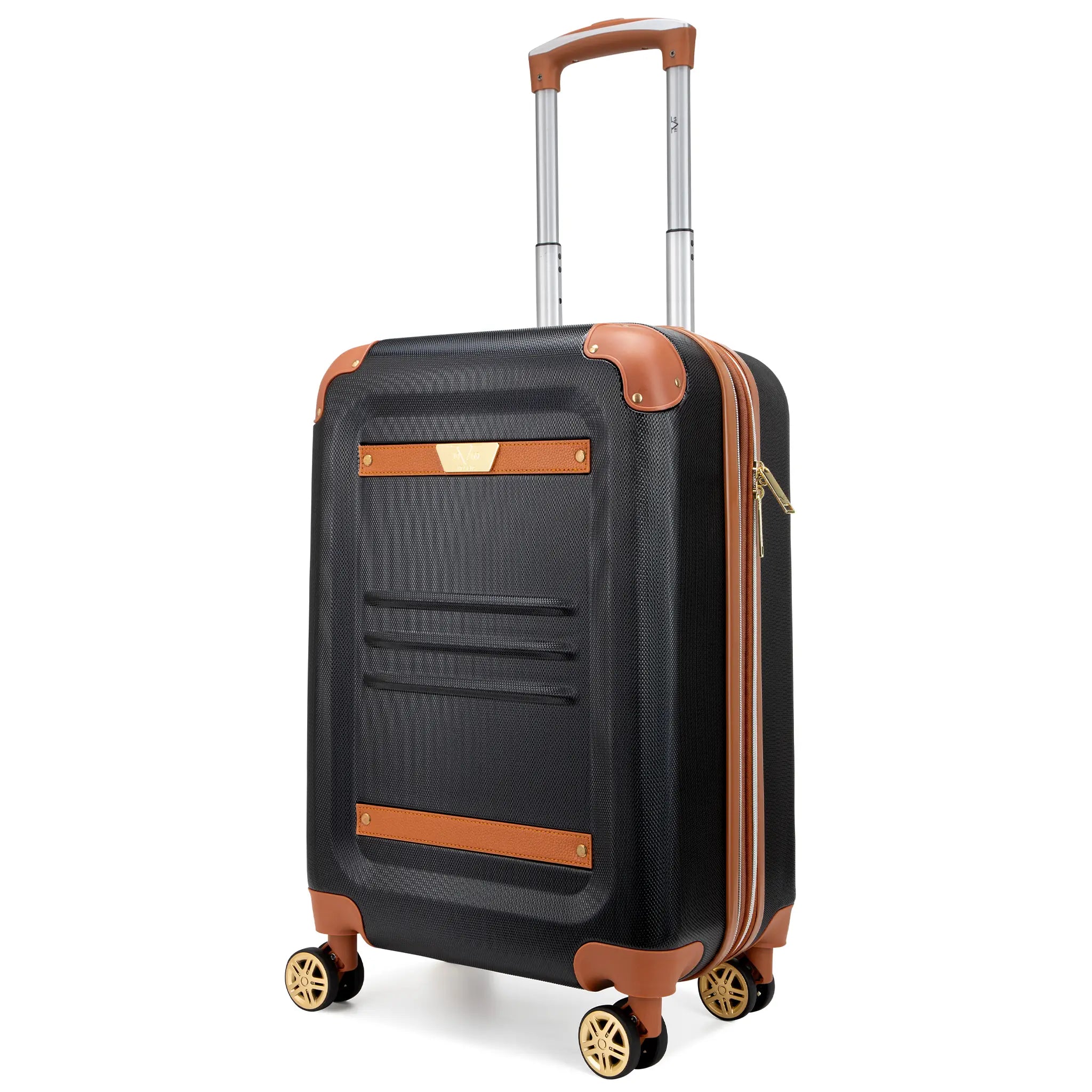 Vintage 20" Expandable Carry-on Suitcase