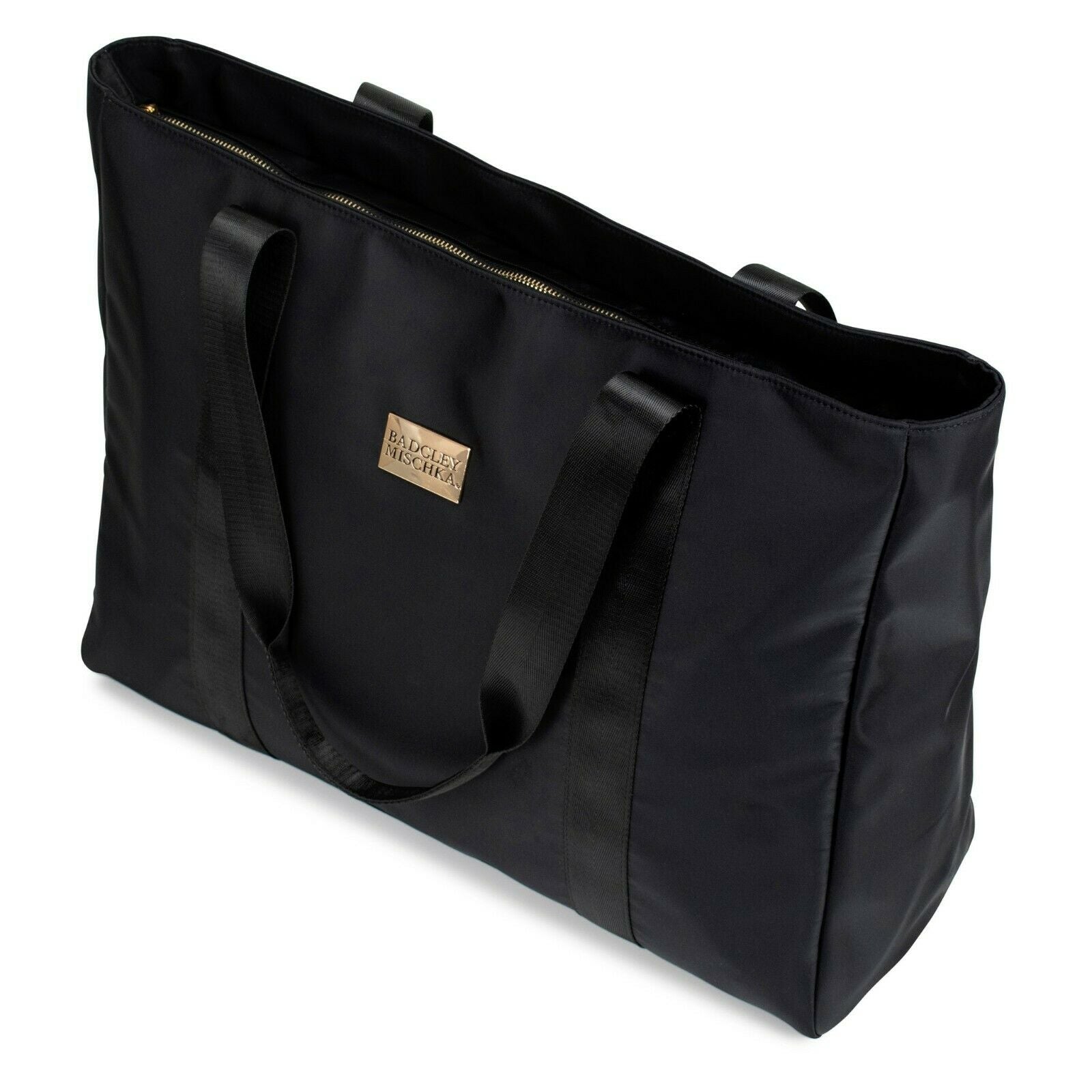 Uncomplicated Nylon Weekender Tote Bag