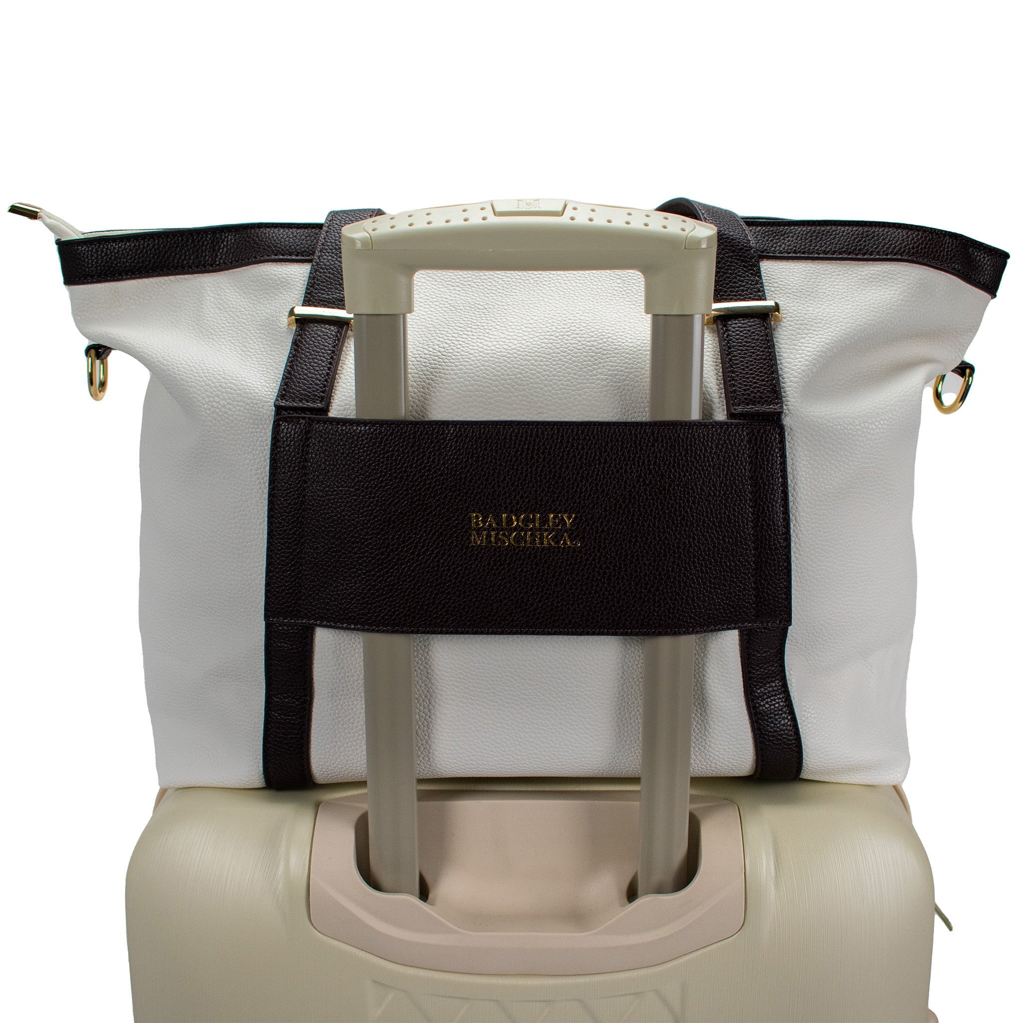 Anna XL Vegan Leather Weekender Tote Bag