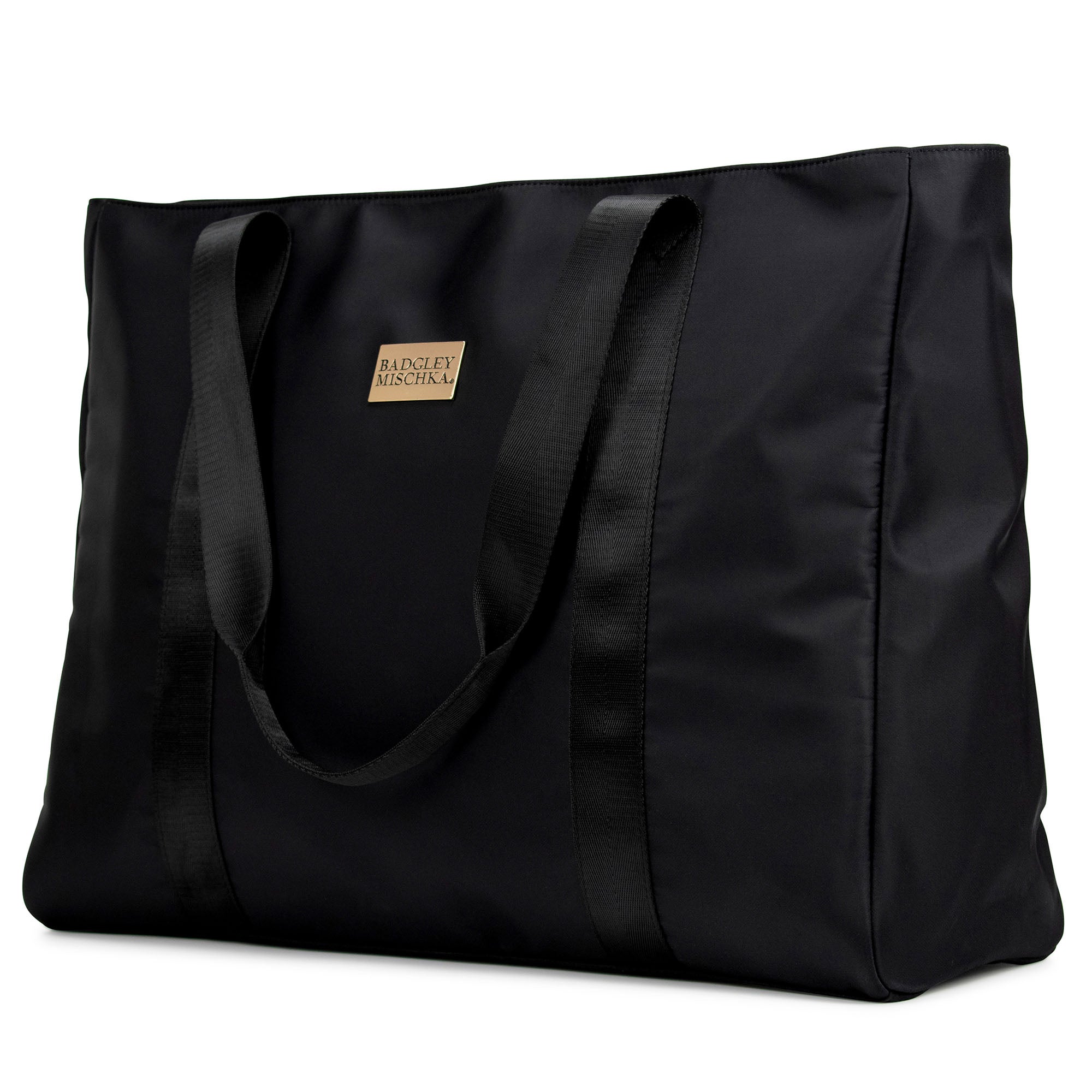 Uncomplicated Nylon Weekender Tote Bag