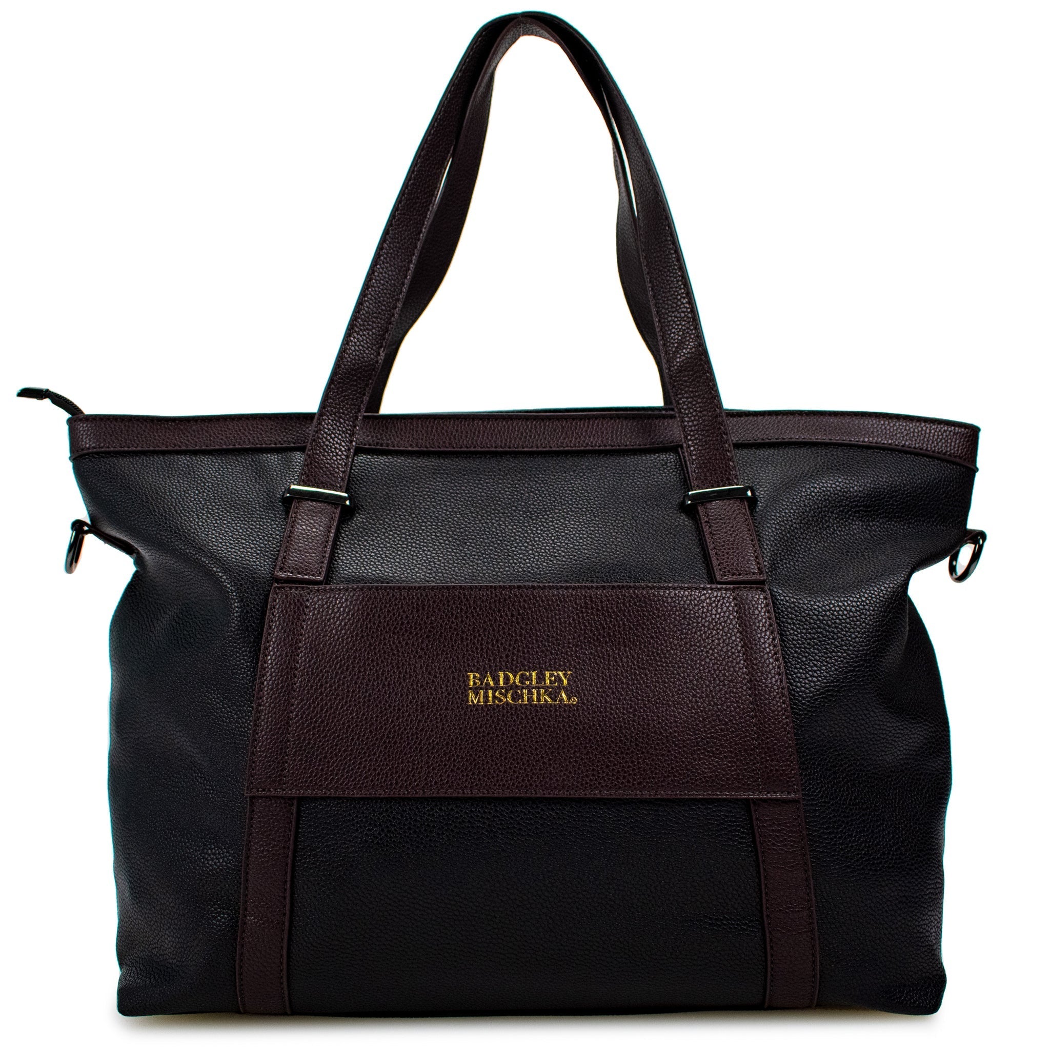 Anna XL Vegan Leather Weekender Tote Bag