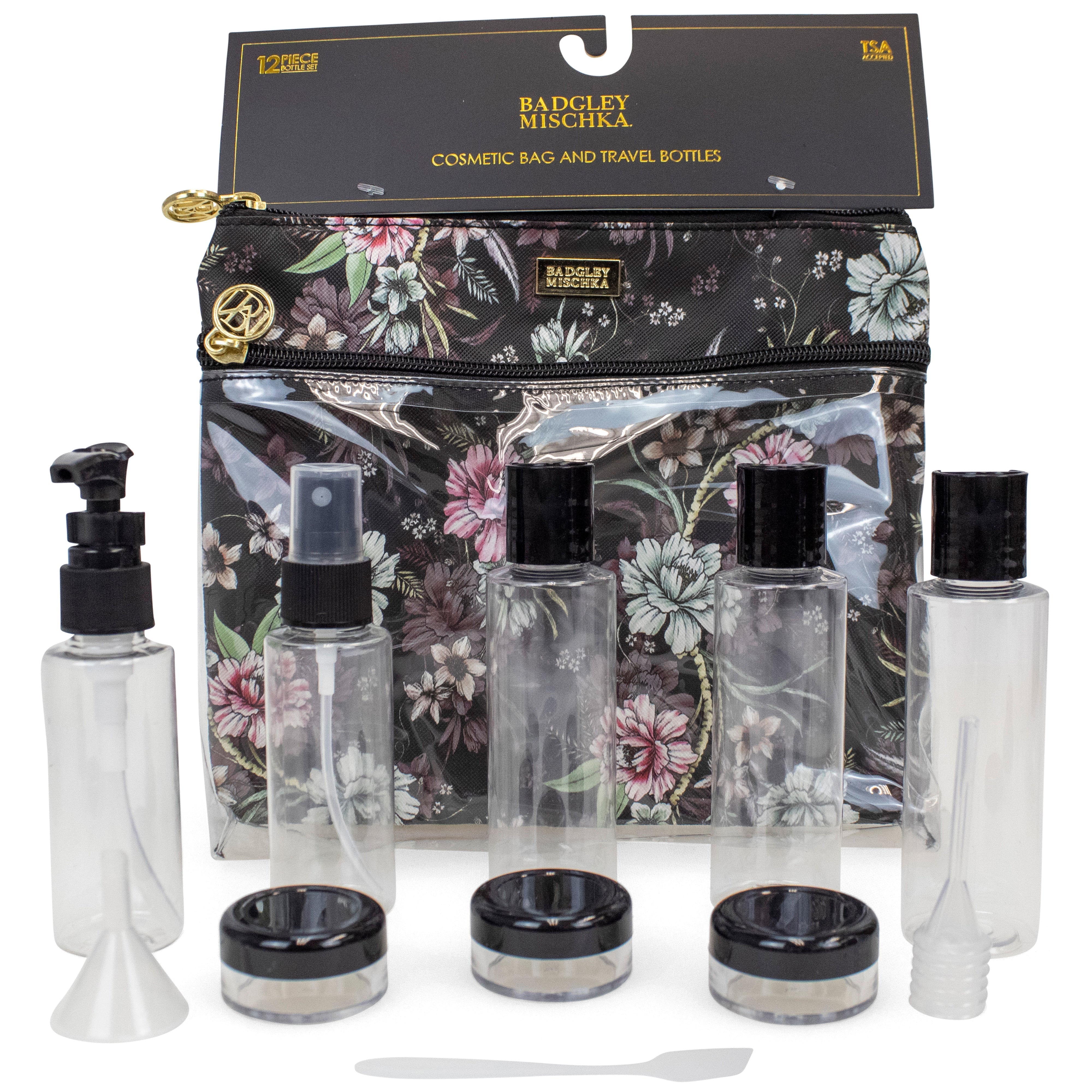 Essence Juego de botellas de 12 piezas aprobado por la TSA