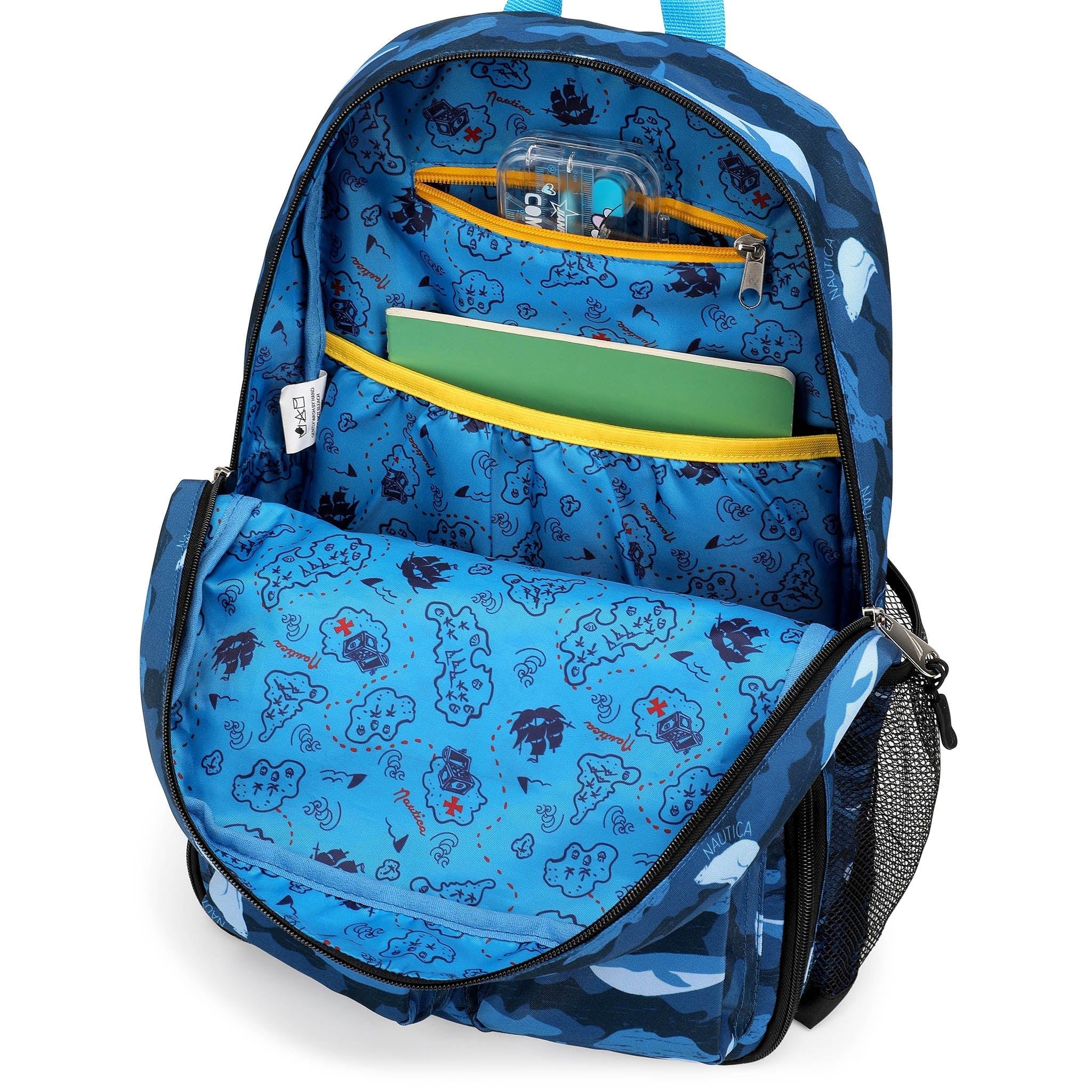 Nautica Kids Backpack | 16" Tall | Polar Camo