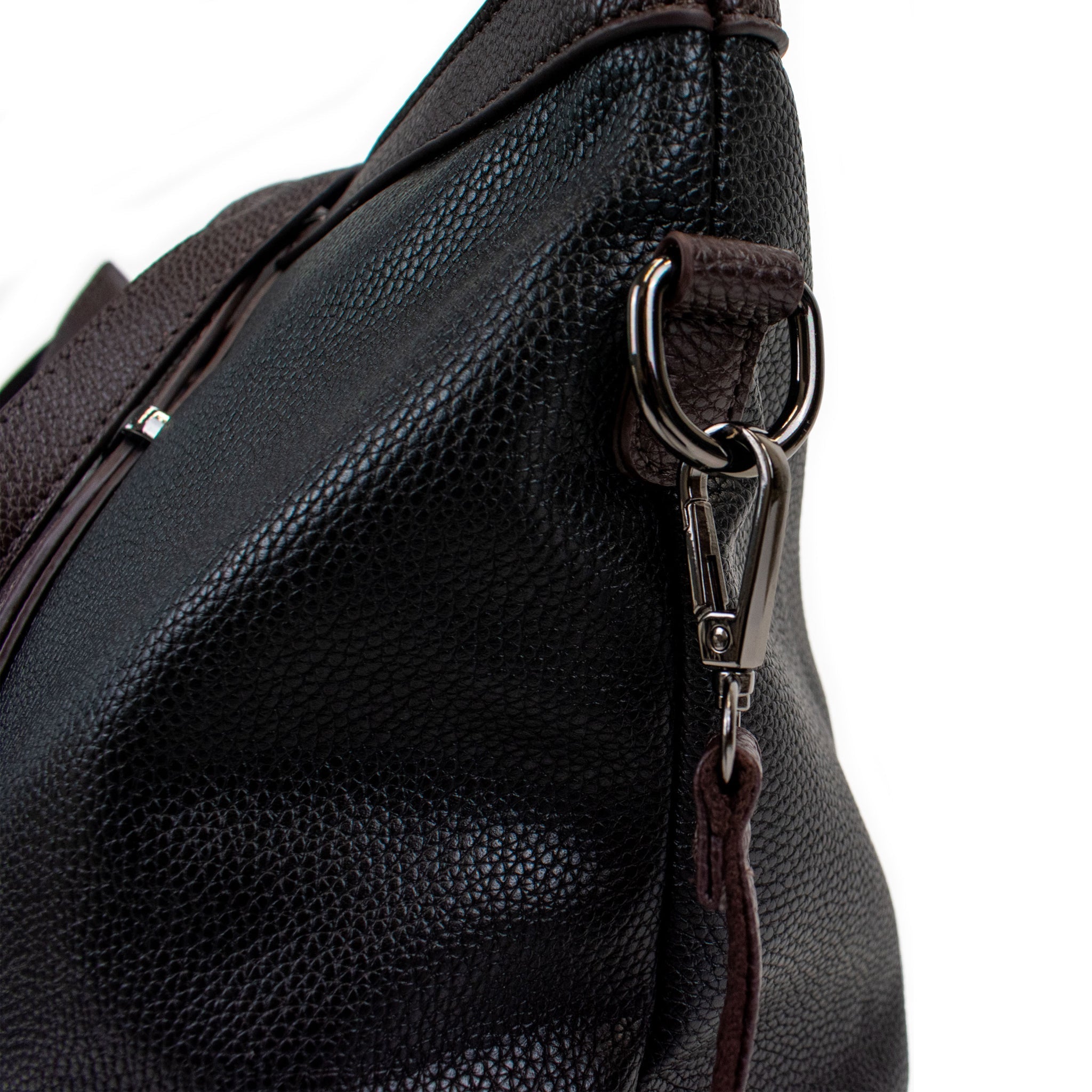 Anna XL Vegan Leather Weekender Tote Bag