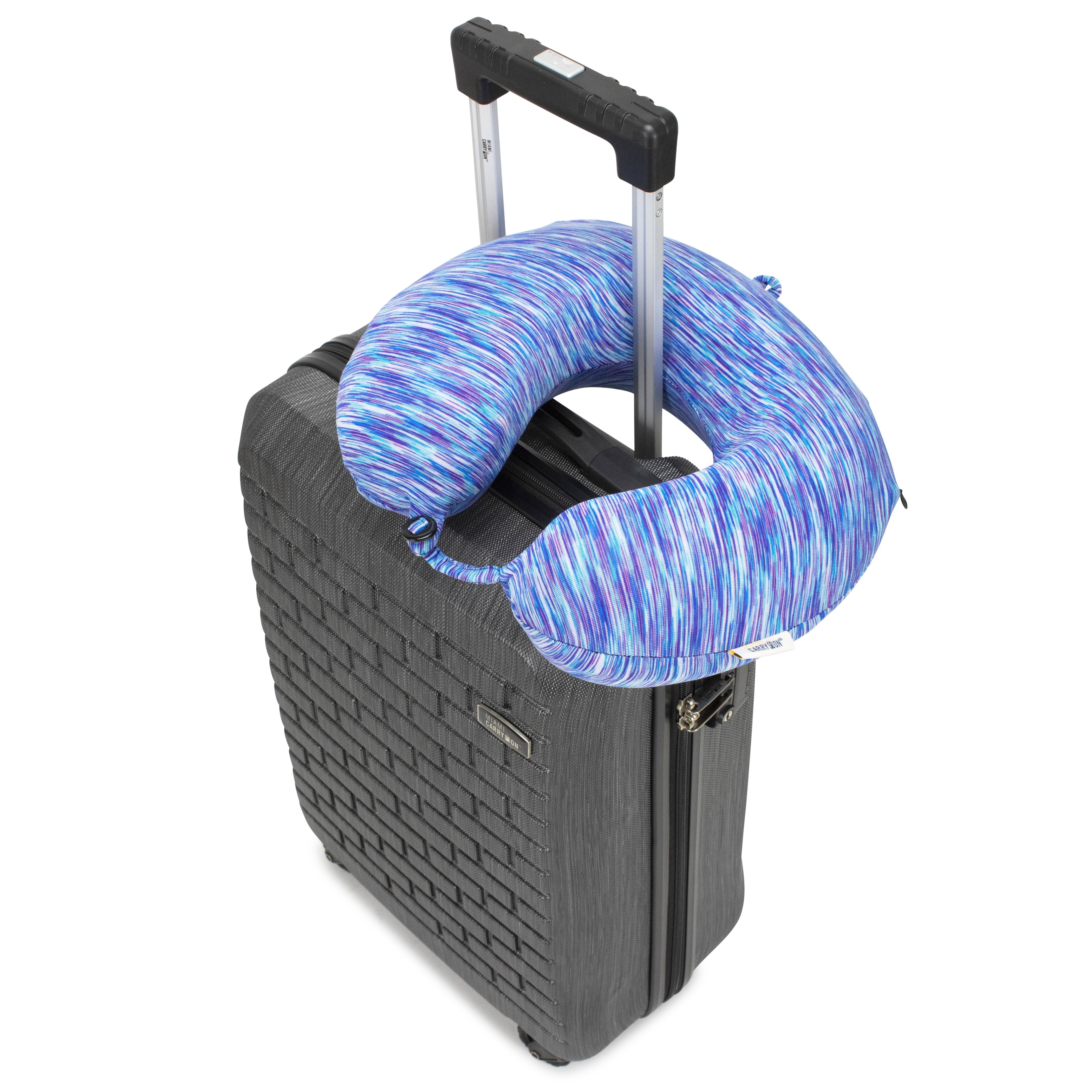 Space Dye Memory Foam Neck Pillow