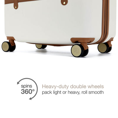 Grace Expandable Retro 25" Medium Check-in Suitcase