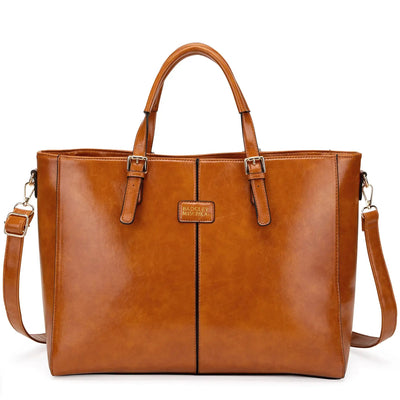Julia Rustic Vegan Leather Weekender Duffel Bag