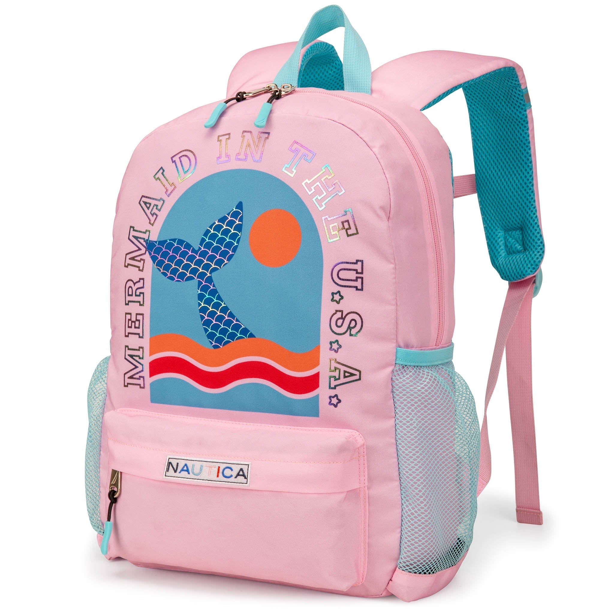 Kids Backpack | 16" Tall | Mermaid Tail
