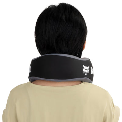 Ergonomic Two-Tone Memory Foam Pillow – Black