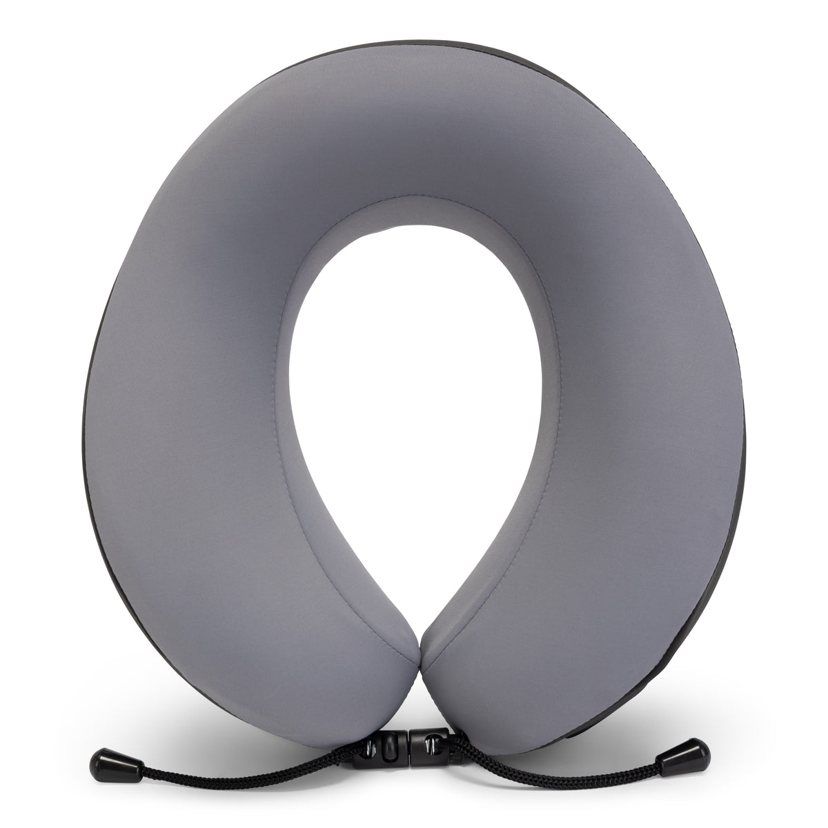 Ergonomic Two-Tone Memory Foam Pillow – Black