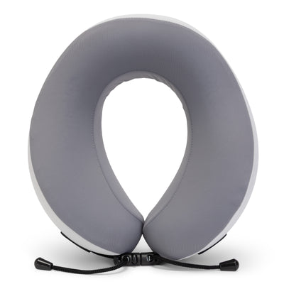 Ergonomic Two-Tone Memory Foam Pillow – Gray