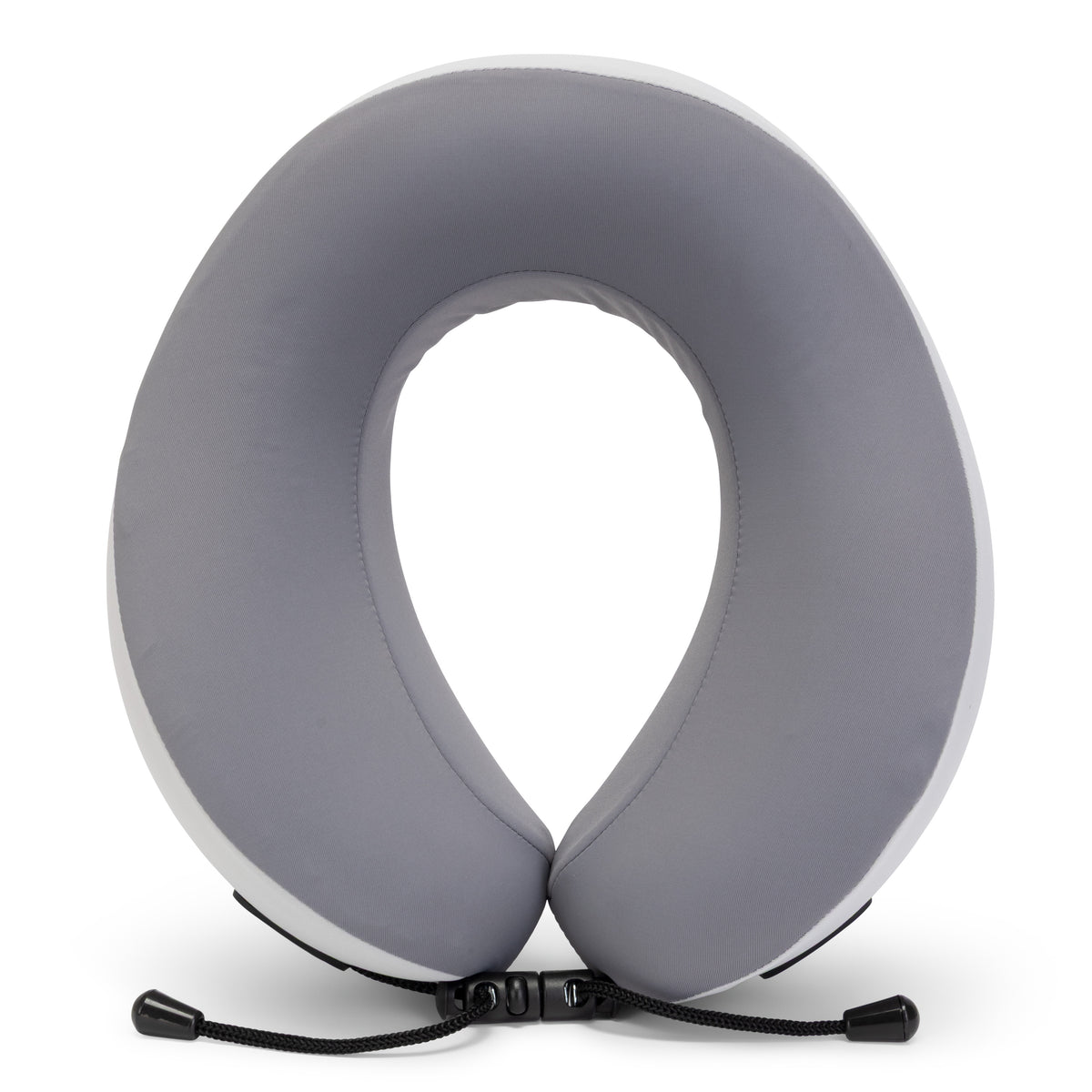 Ergonomic Two-Tone Memory Foam Pillow – Gray