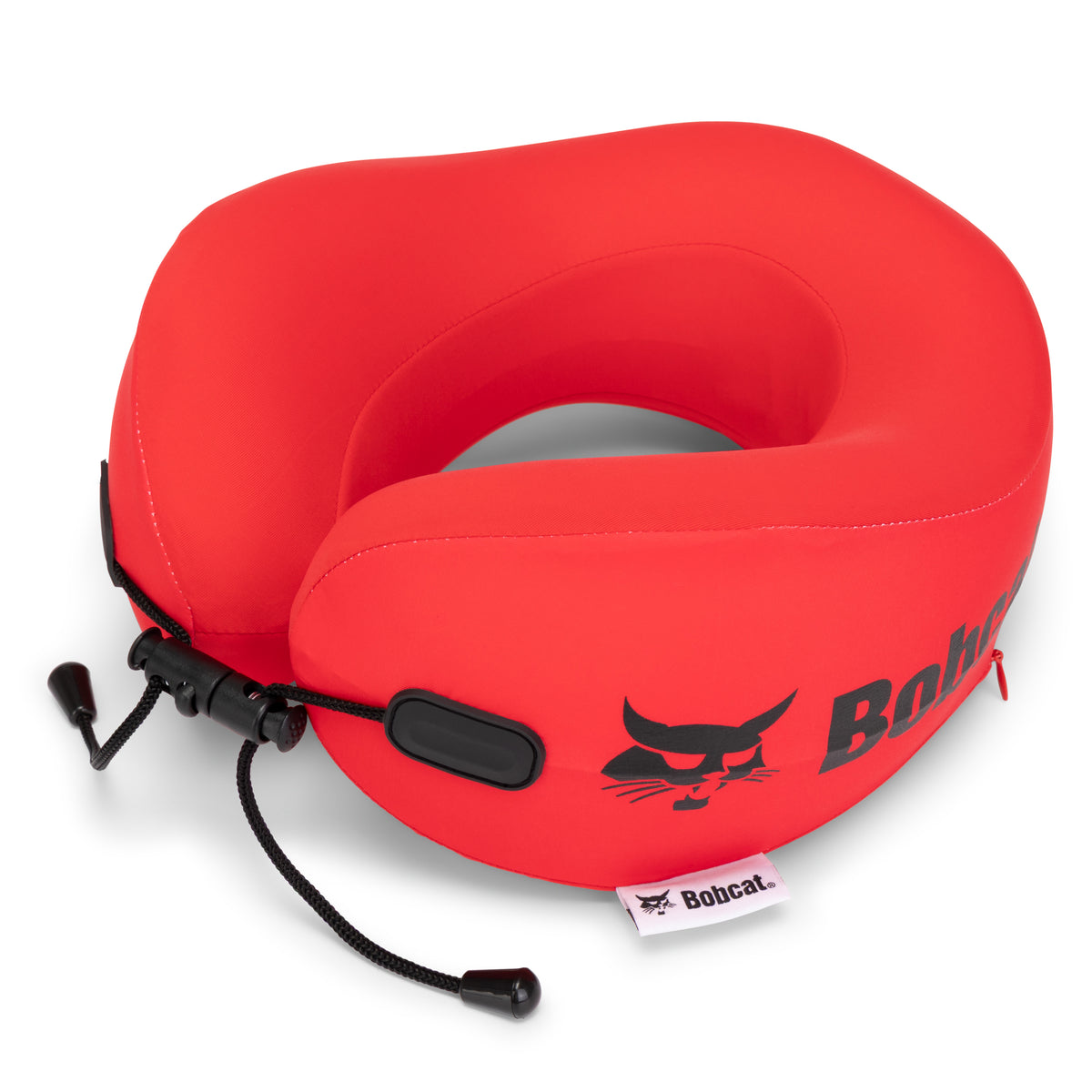 Ergonomic Two-Tone Memory Foam Pillow – Red