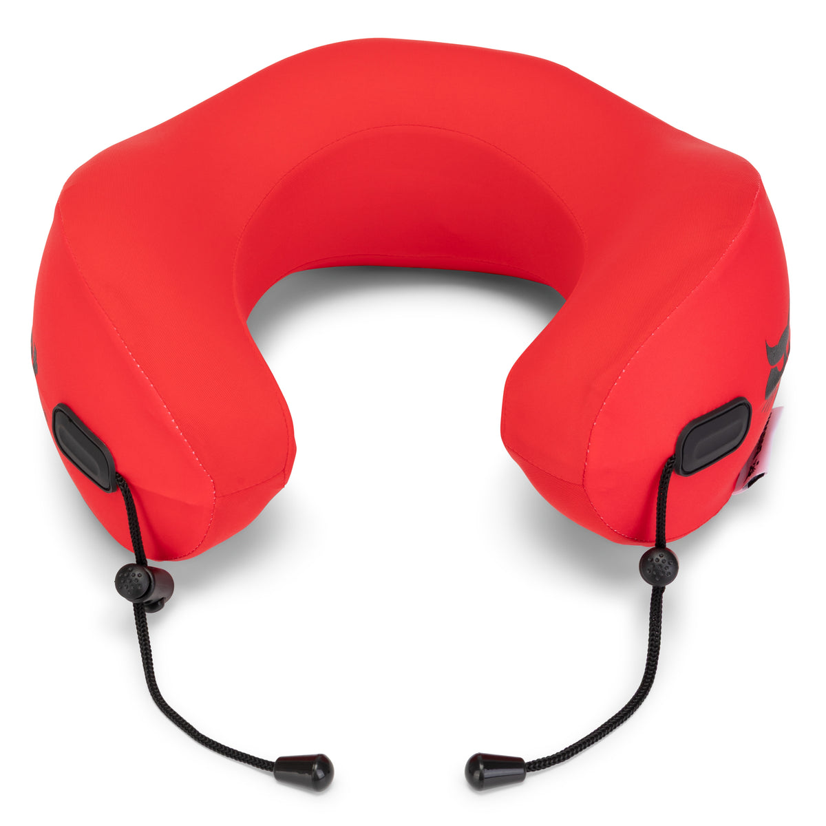 Ergonomic Two-Tone Memory Foam Pillow – Red